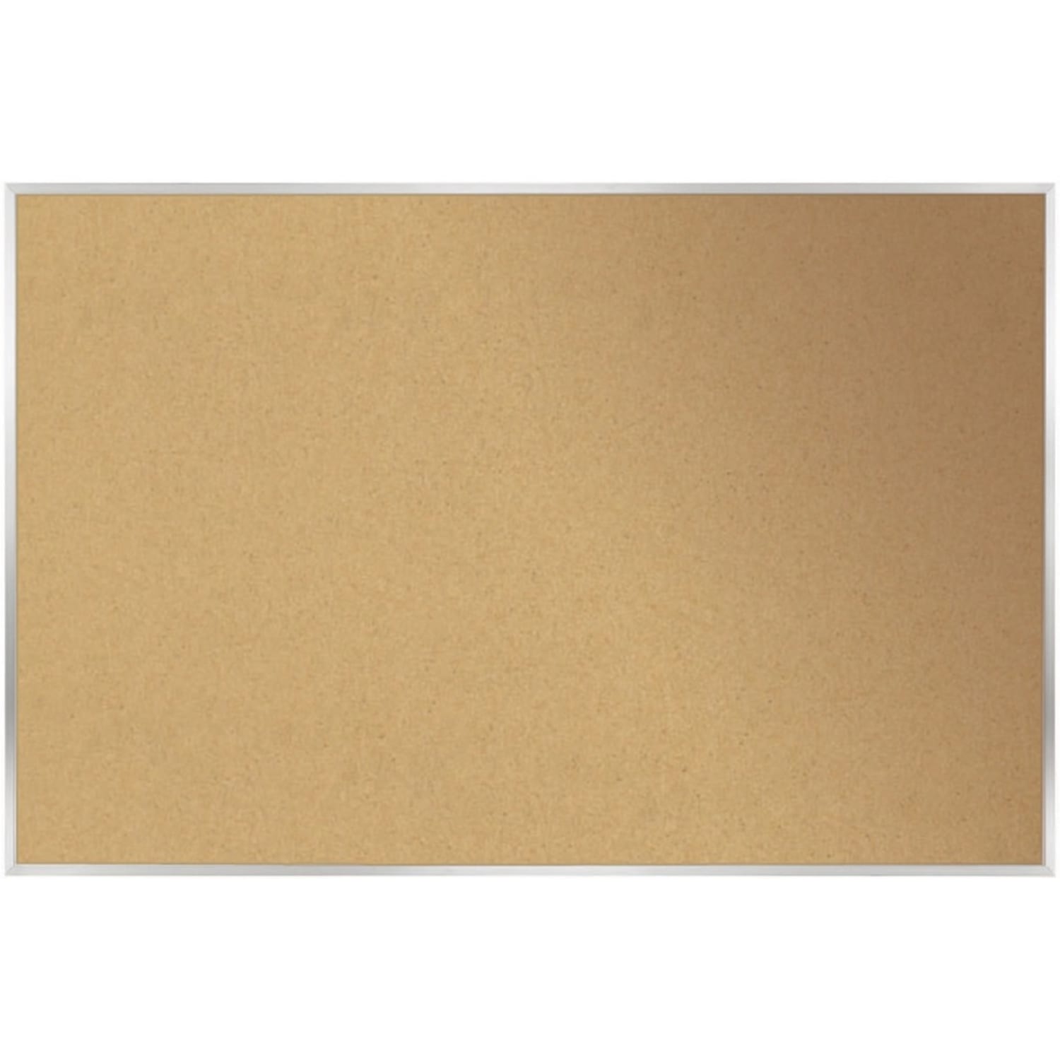 Ghent Cork Bulletin Board, 36 1/2in x 60 1/2in, Aluminum Frame With Silver Finish - Image 6