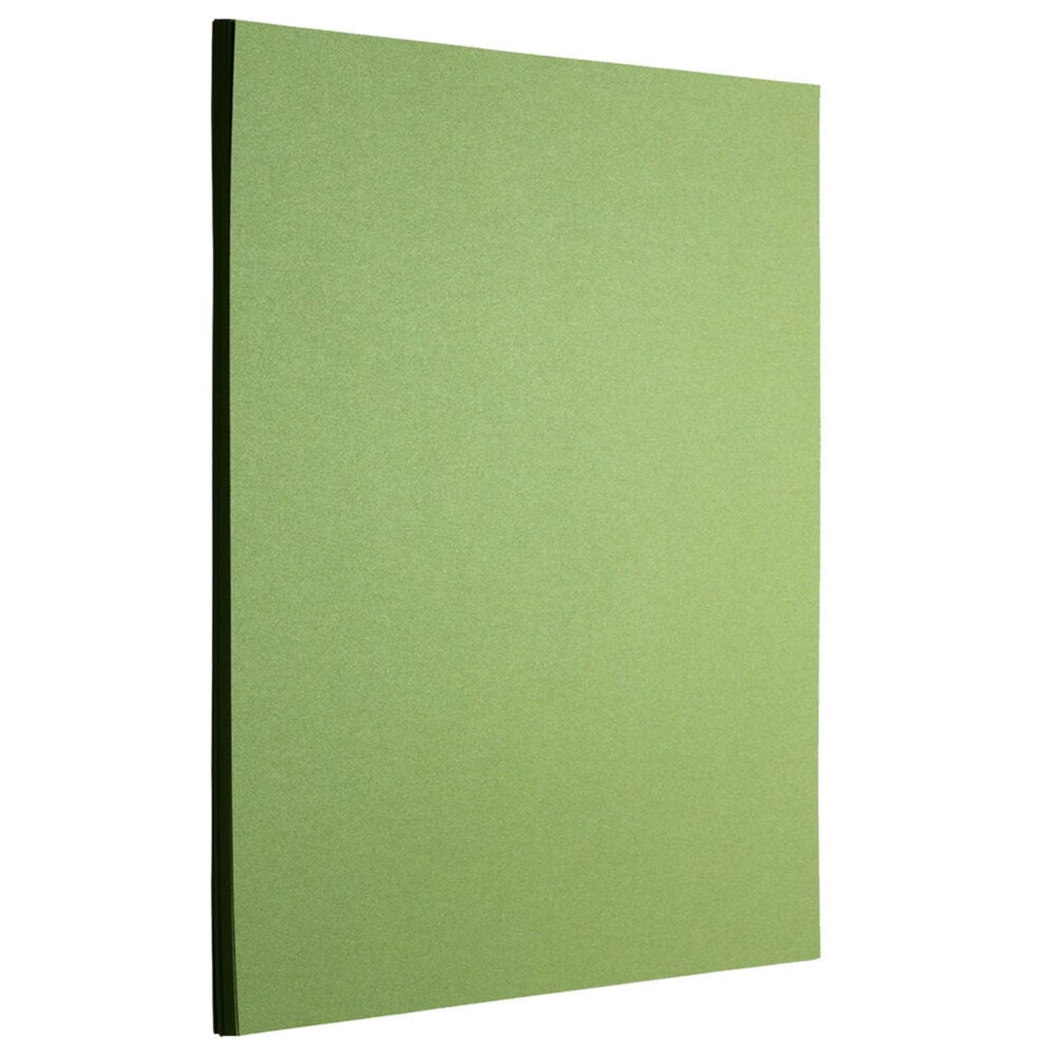 JAM Paper Metallic Paper, Lime Green Stardream Metallic, Letter (8.5in x 11in), 25 Sheets Per Pack, 32 Lb