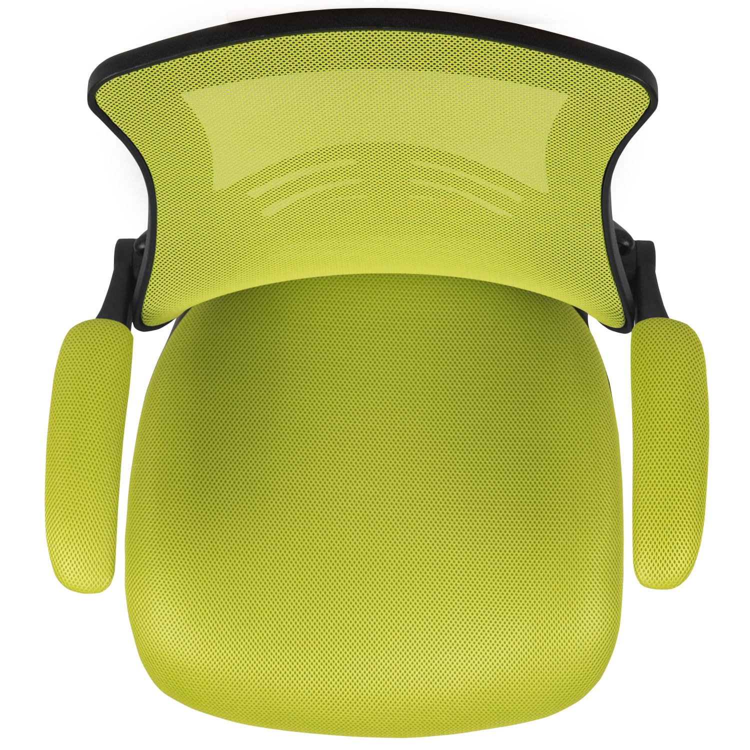 Flash Furniture Mesh MidBack Swivel Task Chair With FlipUp Arms GreenBlack PopularChairscom Flash Furniture Mesh Mid Back Swivel Task Chair With Flip Up Arms GreenBlack PopularChairscom