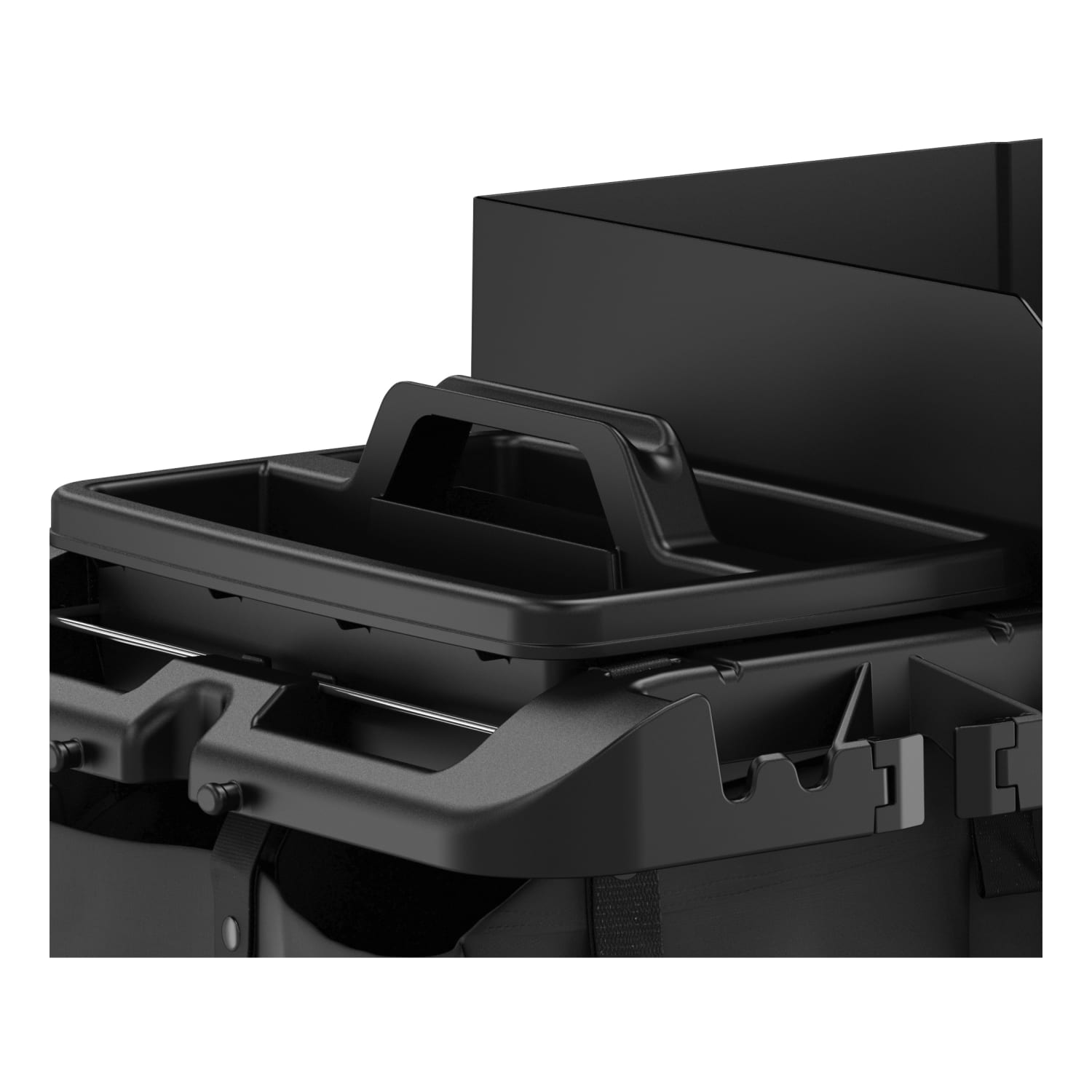 Suncast Commercial Sunset Commercial Carry Caddy, 7inH x 11 3/8inW x 16 5/8inD, Black - Image 3