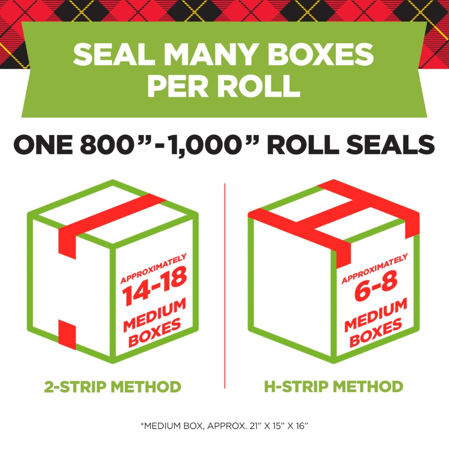 Scotch Sure Start Shipping Tape, 6 Tape Rolls, 1 7/8 in x 25 yd, 1.5in Core, Designed for Packing, Shipping and Mailing, Quiet Unwind, No Splitting or Tearing, Clear - Image 4