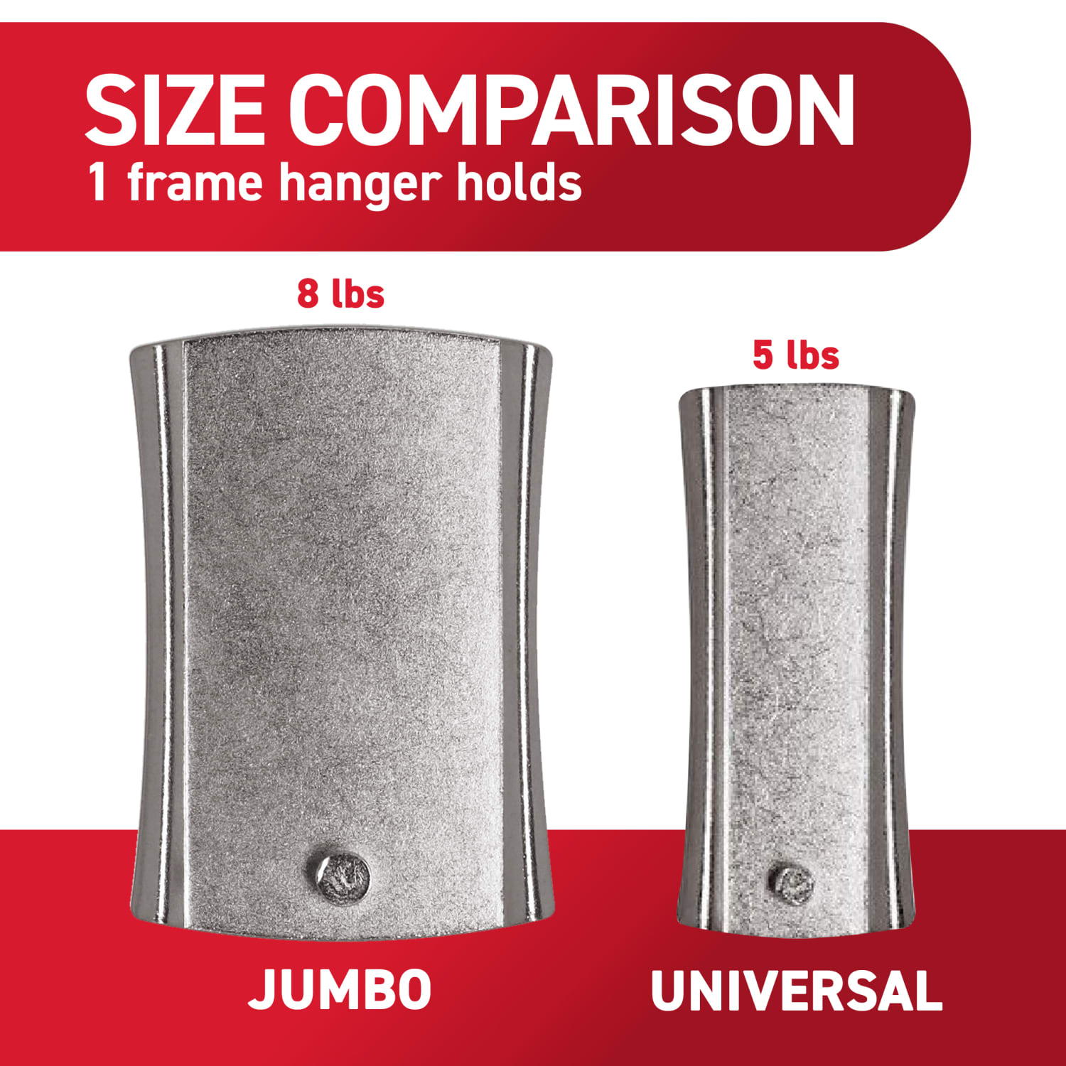 Command Universal Frame Hangers, 1 Command Hanger, 8 Command Strips, Damage Free Hanging of Dorm Room Decorations - Image 5