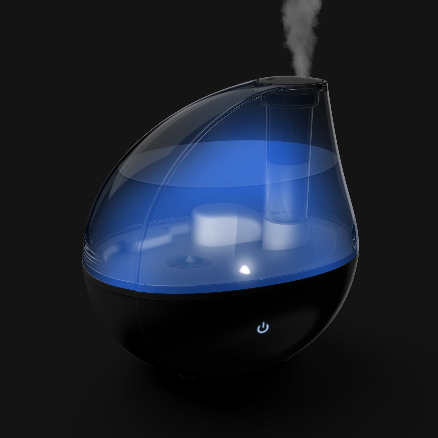 Pure Enrichment MistAire Silver Ultrasonic Cool Mist Humidifier, 8-1/8inH x 6inW x 8inD - Image 6