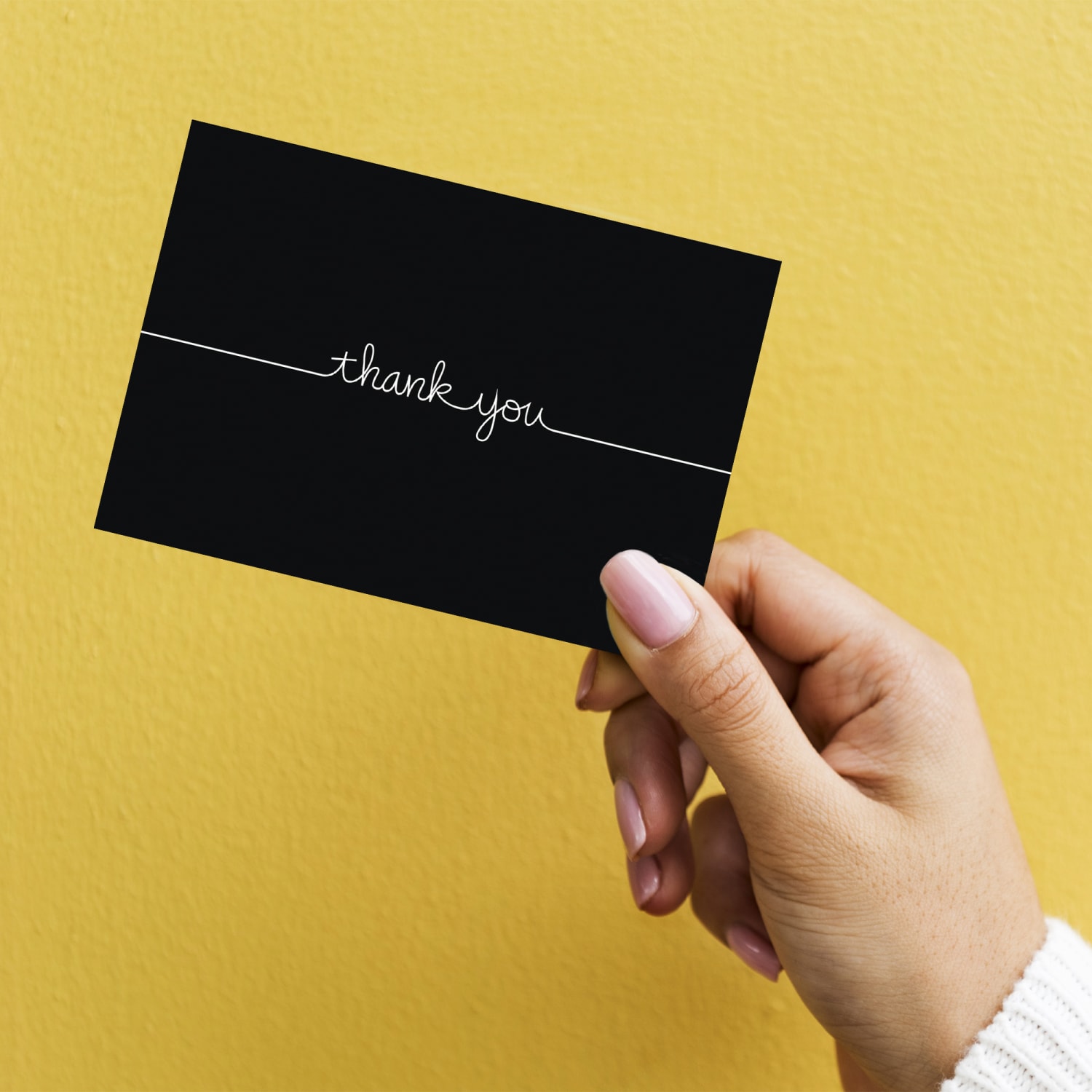 Great Papers! Thank You Note Cards, 4-7/8in x 3-3/8in, Grace/Black, Pack Of 50 Note Cards - Image 5
