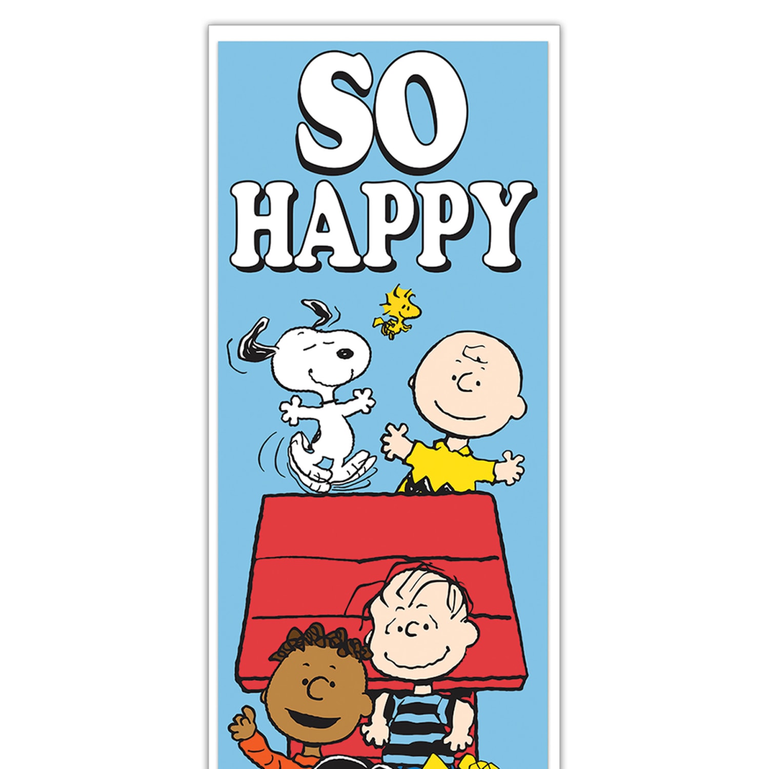 Eureka Peanuts So Glad You Are Here! Vertical Banners, 12in x 45in, Bundle Of 6 Banners - Image 4
