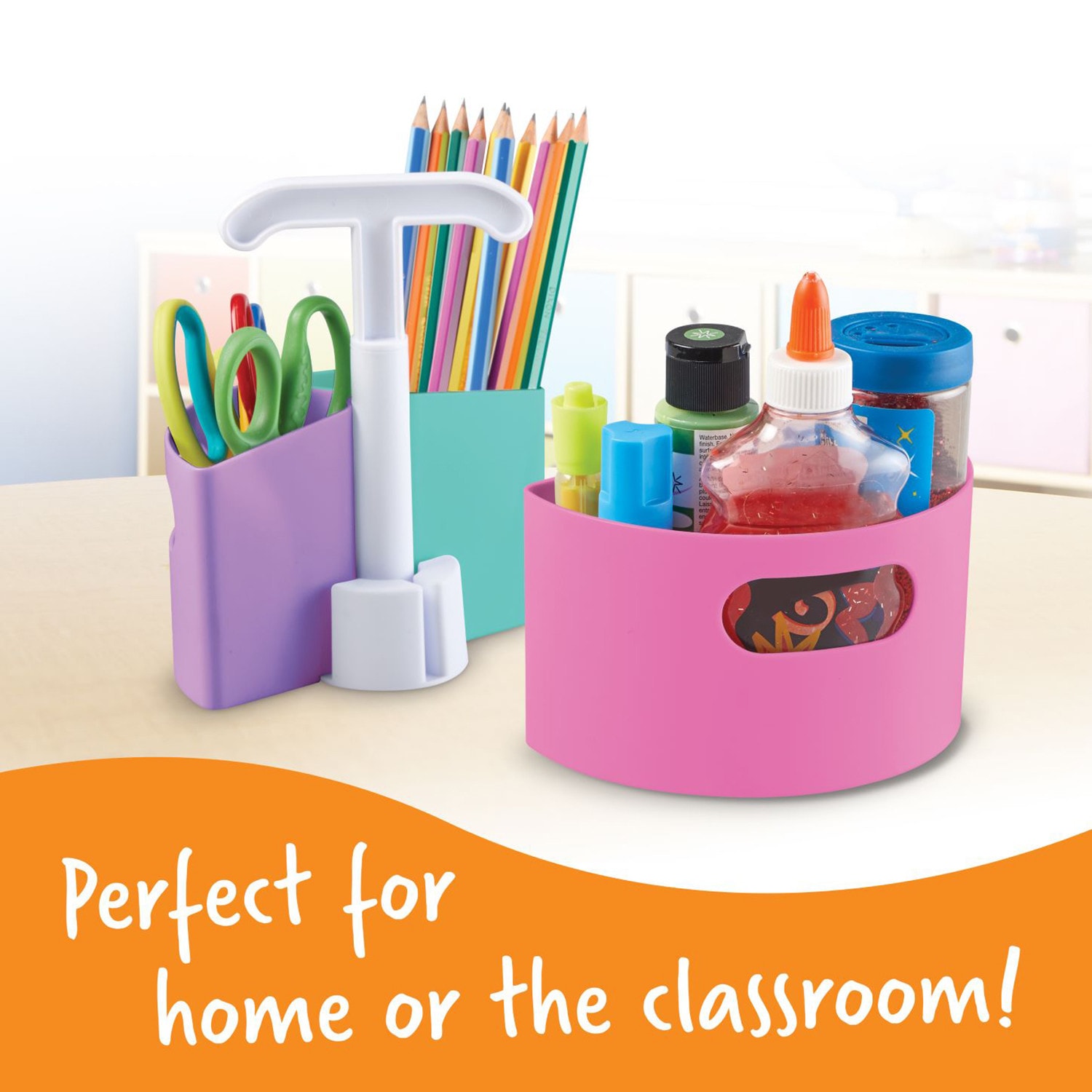 Learning Resources Create-A-Space Mini-Center, Pastel, Pack Of 2 - Image 5