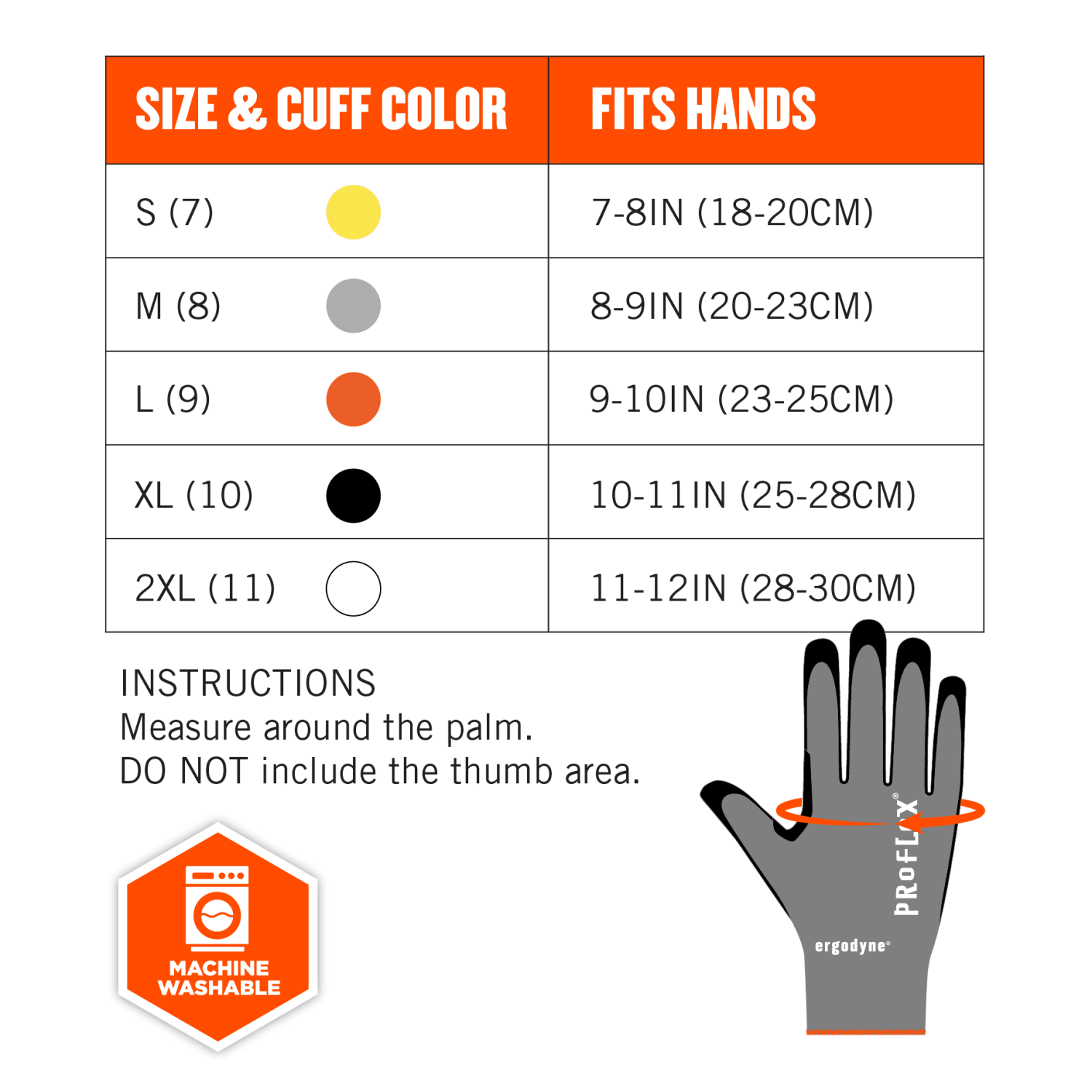Ergodyne Proflex 7072 Nitrile-Coated Cut-Resistant Gloves, Gray, Large - Image 6