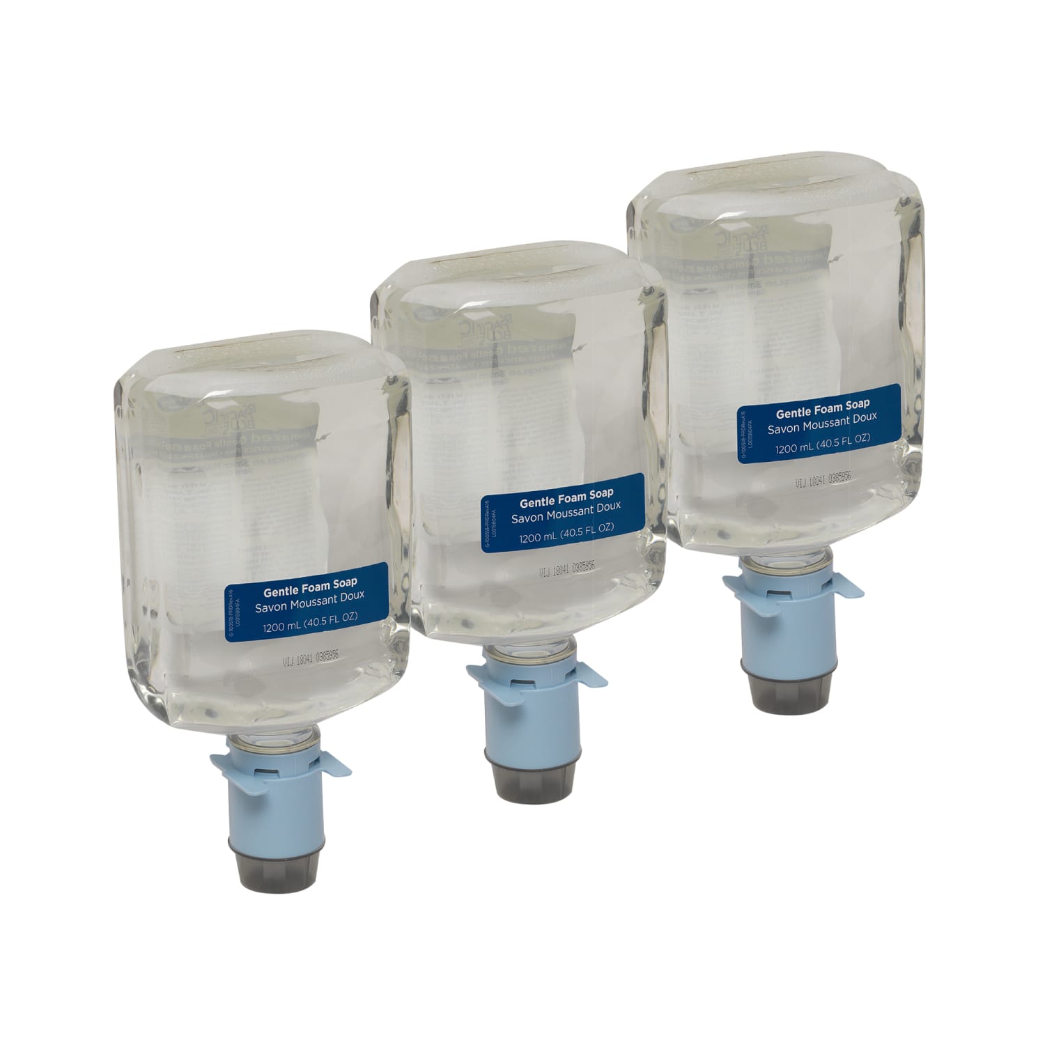 Pacific Blue Ultra Automated Touchless Gentle Foam Hand Soap Dispenser Refills, Unscented, 40.6 Oz, Case Of 3 Refills - Image 3