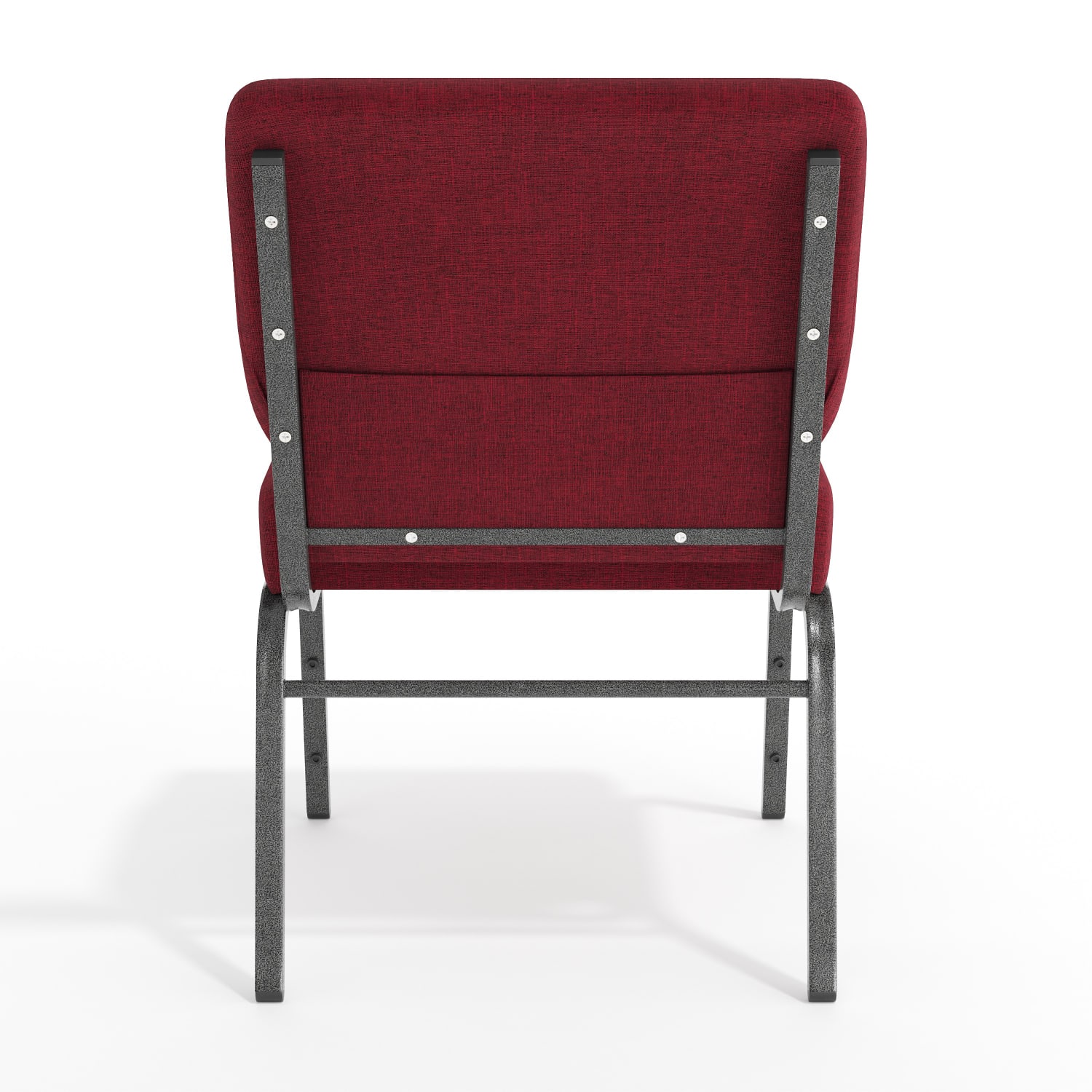 Flash Furniture HERCULES Series 21inW Stackable Church Chair, Crimson/Silvervein - Image 9