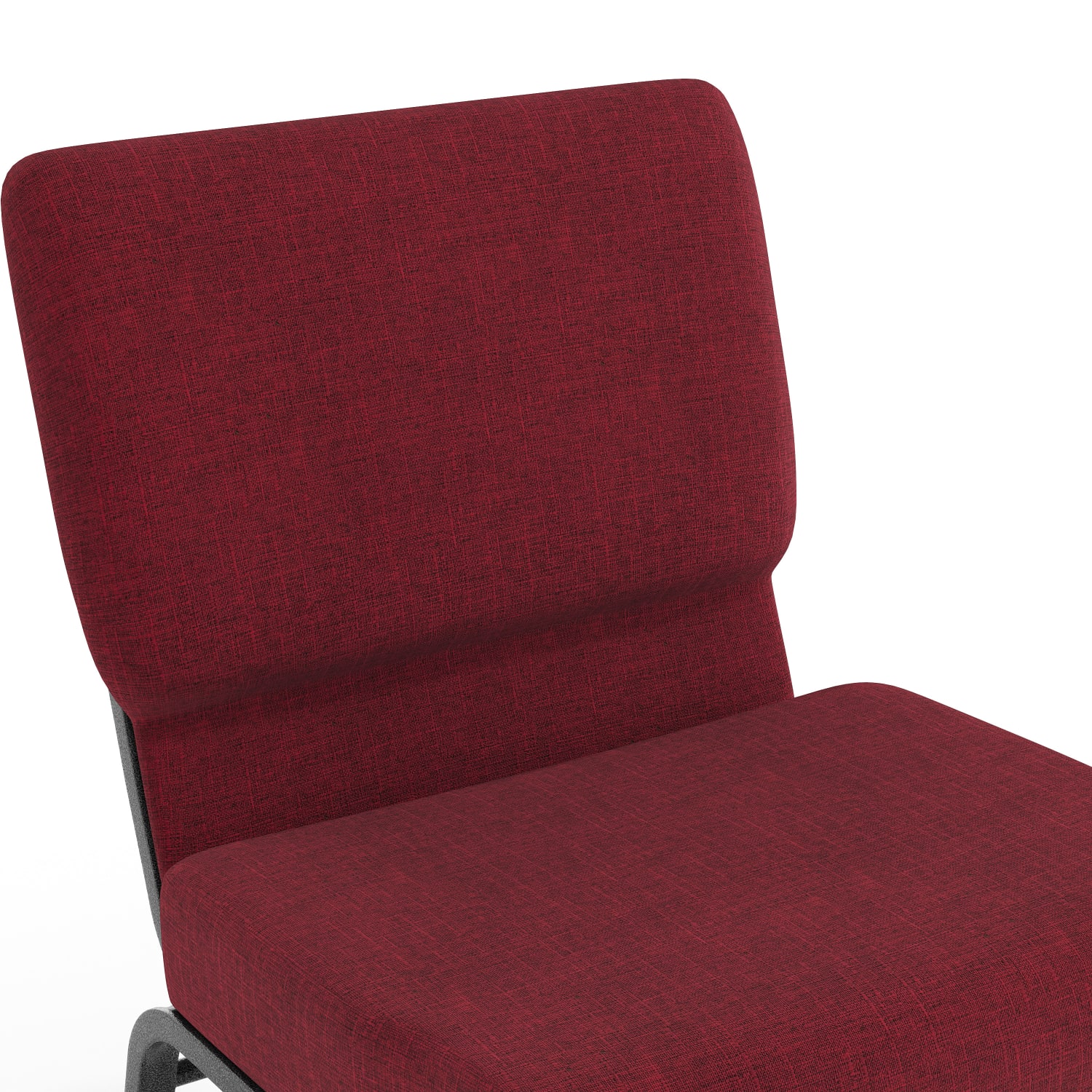 Flash Furniture HERCULES Series 21inW Stackable Church Chair, Crimson/Silvervein - Image 12