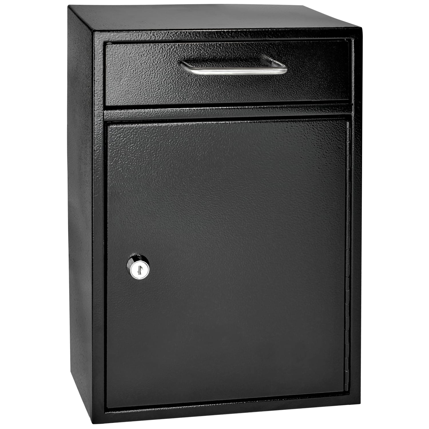 Mail Boss Key Boss High-Security Locking Key Cabinet/Drop Box, 16-1/4inH x 11-1/4inW x 4-3/4inD, Black - Image 4