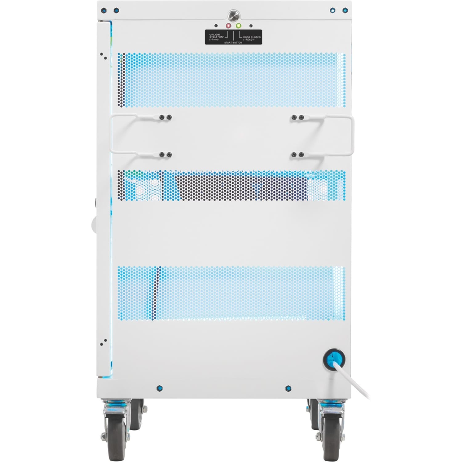 Eaton Tripp Lite Series Safe-IT UV Sanitizing Charging Cart 32-Port USB Antimicrobial  - CSC32USBWHG - Image 5