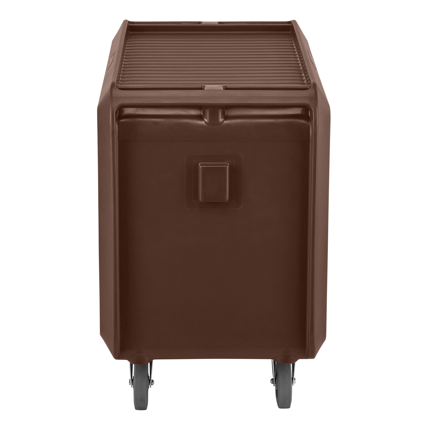 Cambro Service Cart Pro 3-Shelf Plastic Food Service Cart, 37-1/16inH x 23-13/16inW x 41-1/2inD, Dark Brown - Image 4