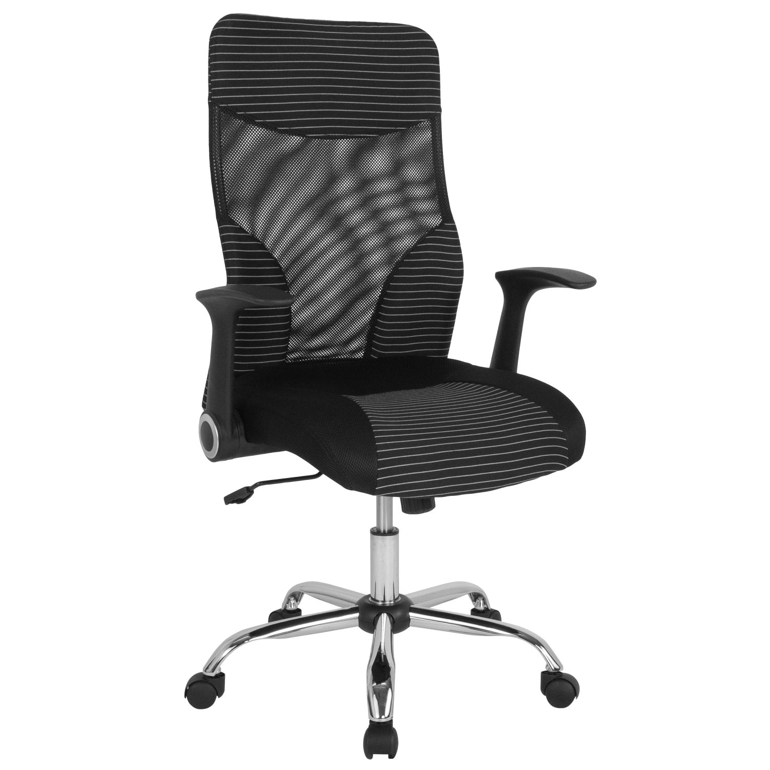 Flash Furniture Milford Ergonomic Mesh High Back Executive Office Chair BlackWhite PopularChairscom
