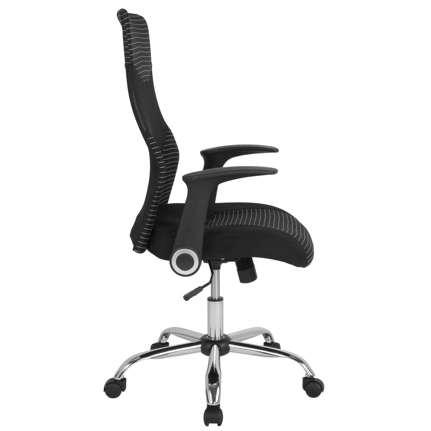 Flash Furniture Milford Ergonomic Mesh High Back Executive Office Chair BlackWhite PopularChairscom