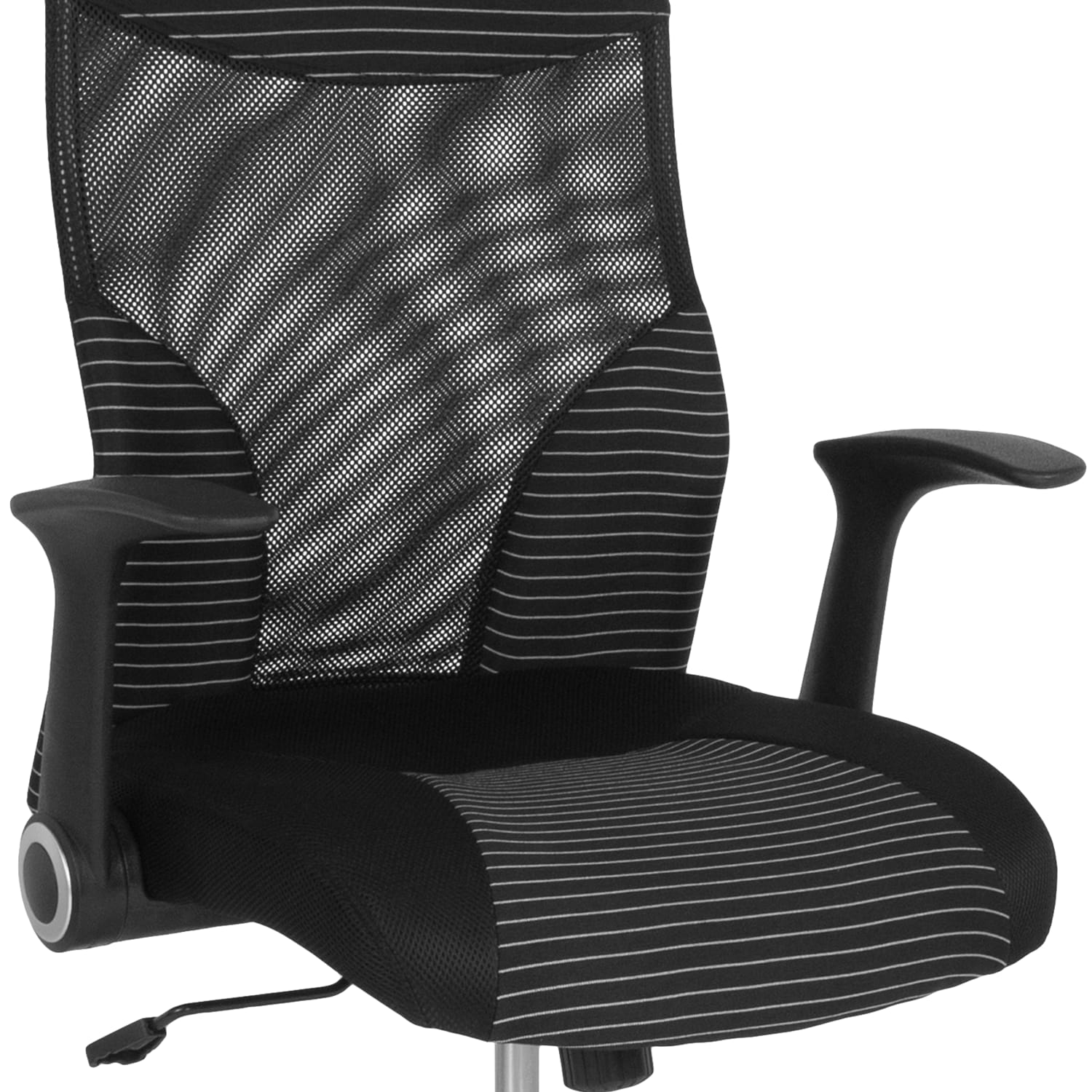 Flash Furniture Milford Ergonomic Mesh High Back Executive Office Chair BlackWhite PopularChairscom