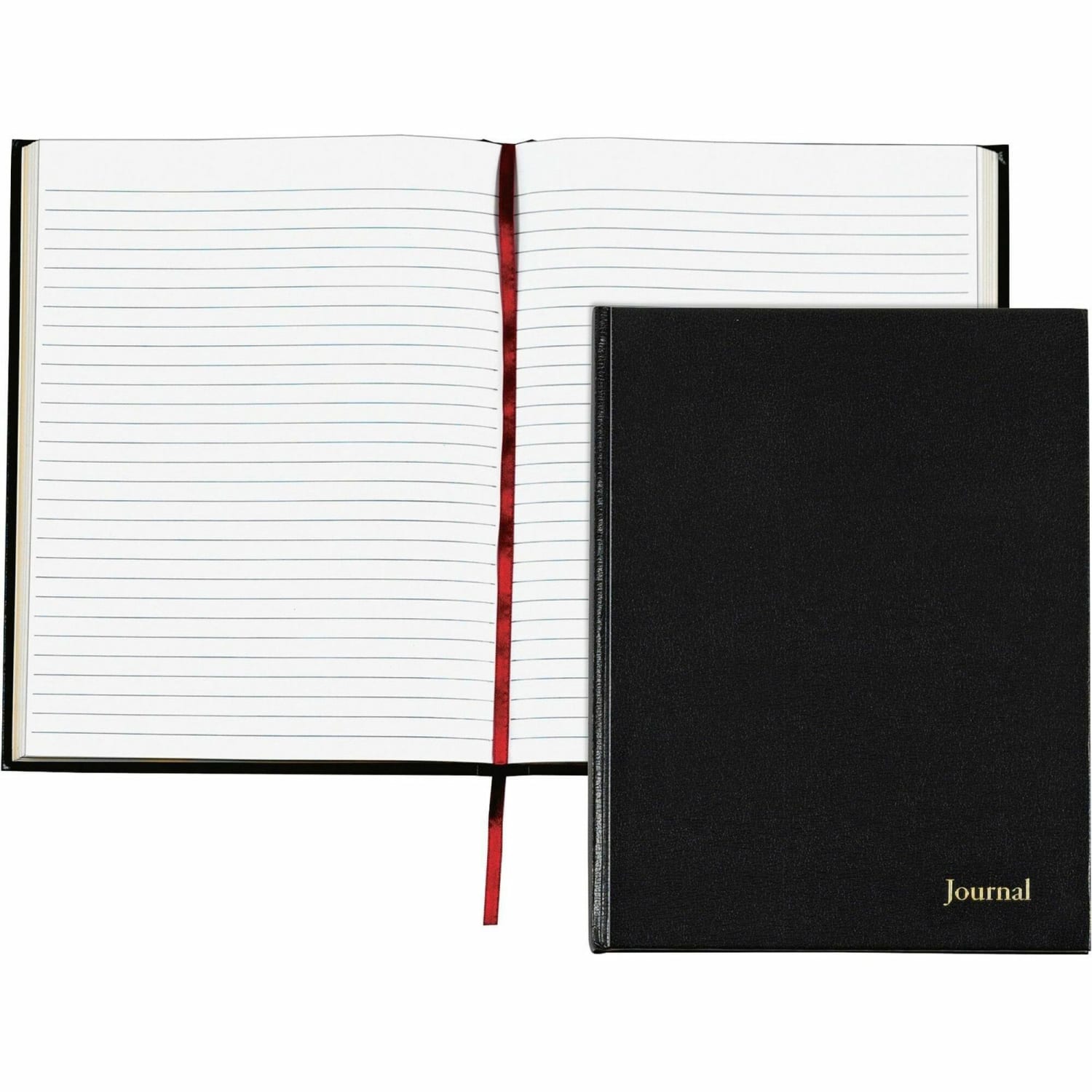 TOPS Professional Business Journal With Planning Pages, 8 1/2in x 11in, Legal Ruled, 80 Sheets, Black - Image 3