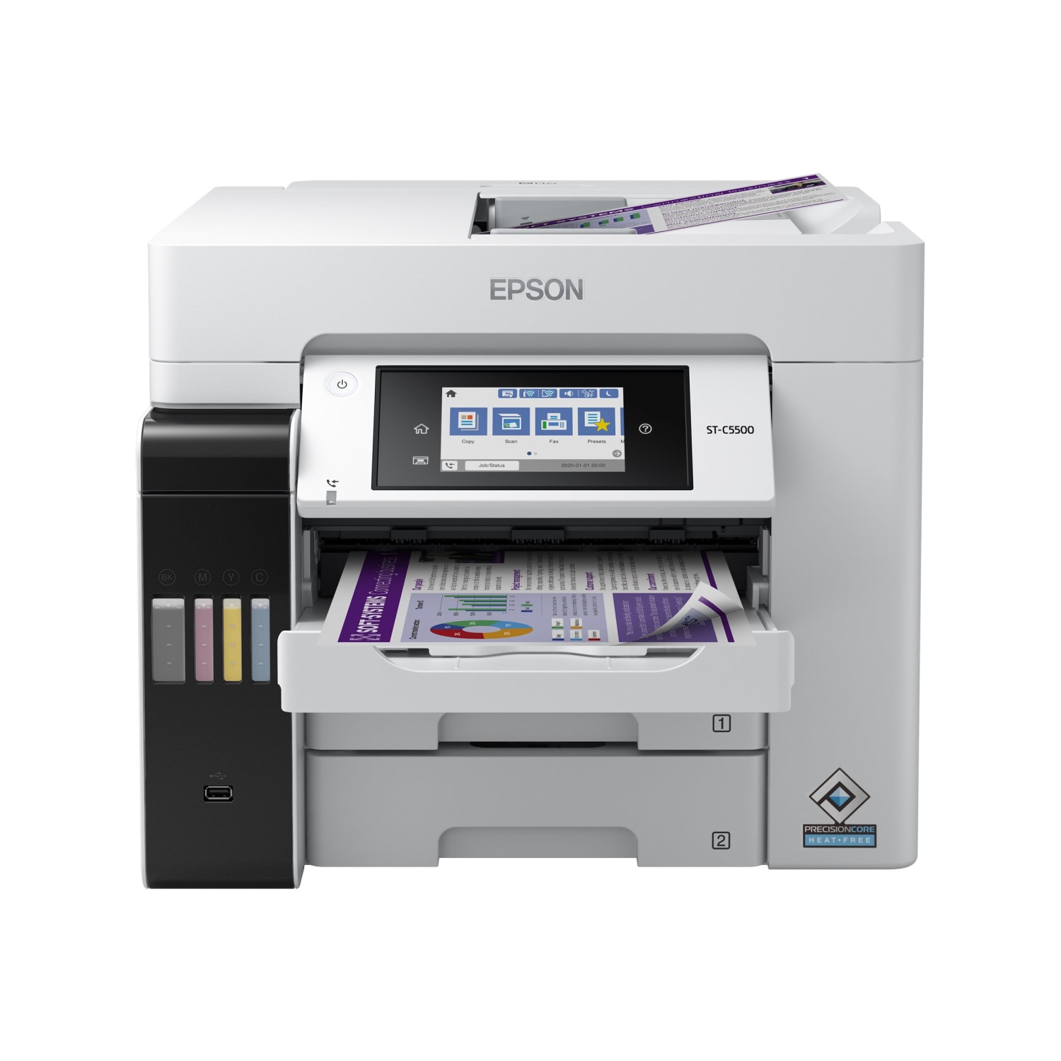 Epson WorkForce Pro ST-C5500 Wireless Inkjet Color All-In-One Printer