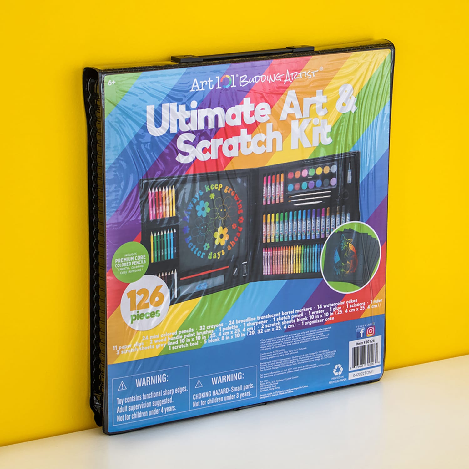 Art 101 Ultimate 126-Piece Scratch Kit - Image 5