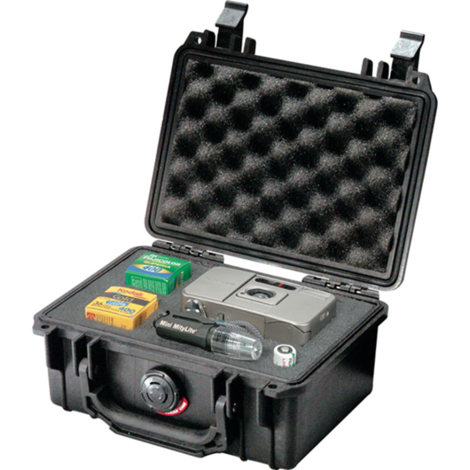 Pelican PELICAN 1120 GUARD BOX BLACK W/ FOAM - Polycarbonate - Black - Image 4