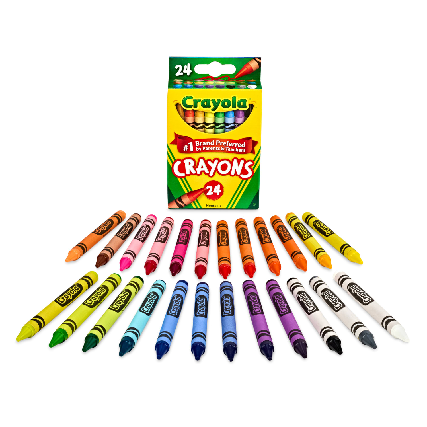 Crayola Crayons, Assorted Colors, Pack Of 24 Crayons - Image 6