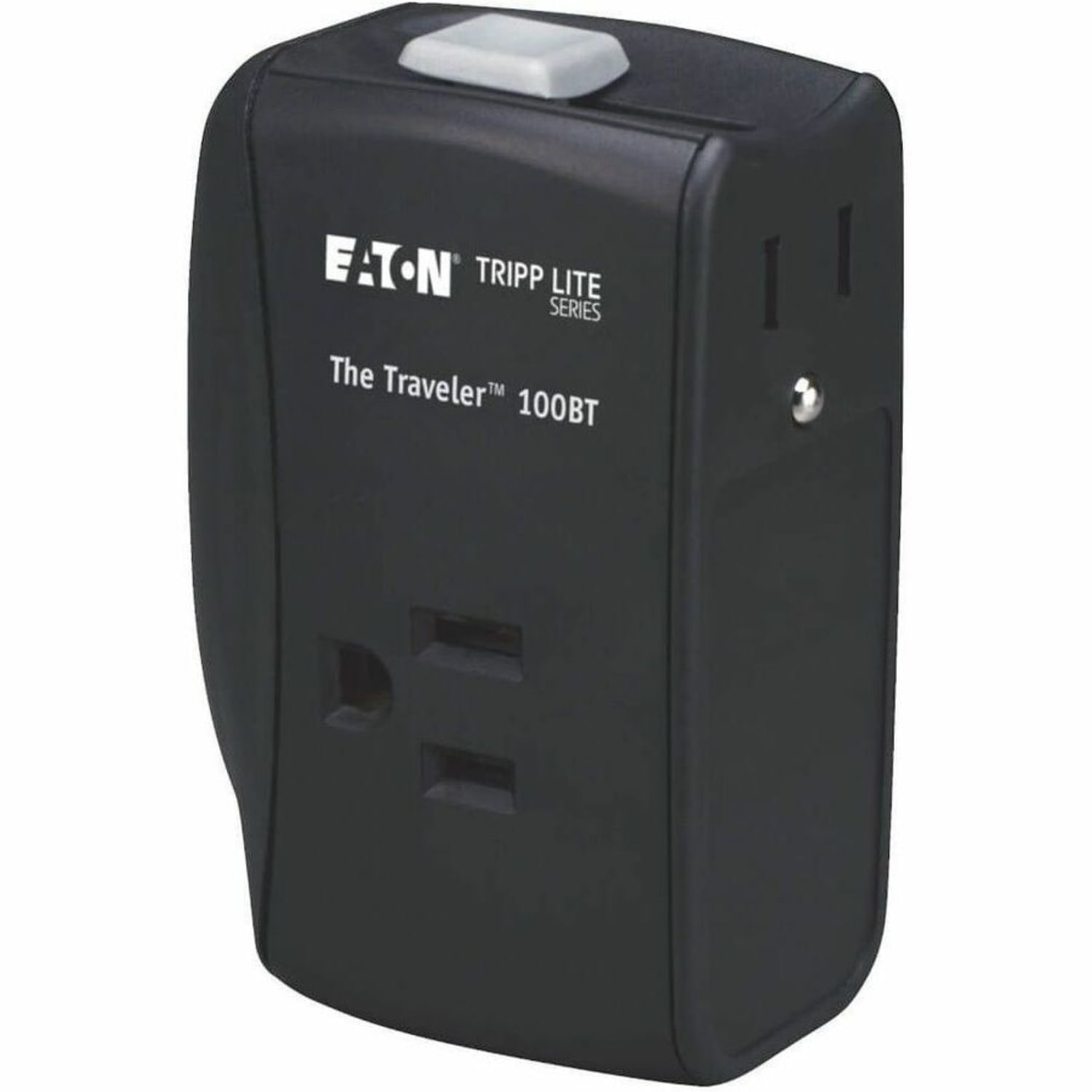 Eaton Tripp Lite Series Notebook Surge Protector Wallmount Direct Plug In 2 Outlet RJ45 - Surge protector - TRAVELER100BT - Image 3