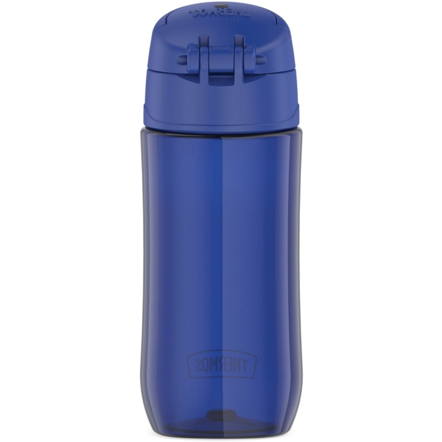 Thermos Kids Plastic Water Bottle with Spout Lid 16Oz - 16 fl oz - Blueberry, Blue - Tritan, Stainless Steel - Image 5