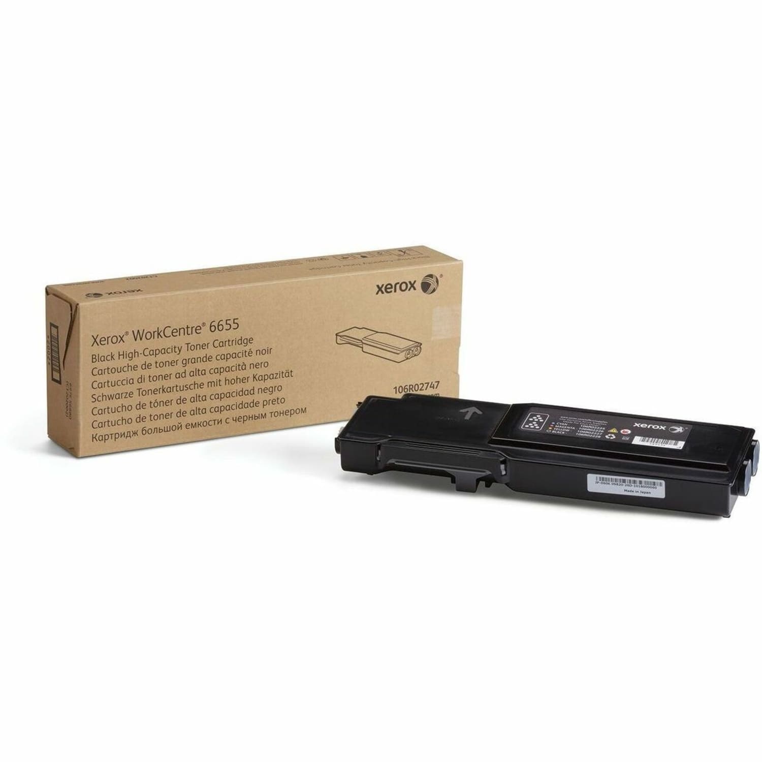 Xerox 6655 Black High Yield Toner Cartridge, 106R02747 - Image 3