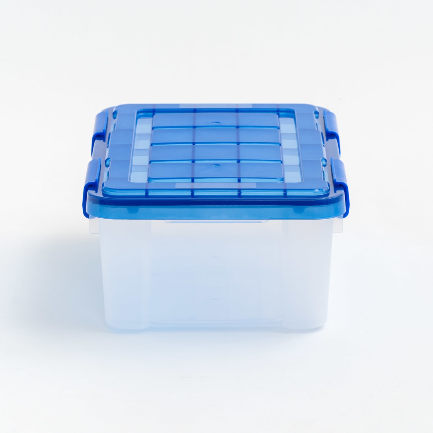 Iris Ultimate Weathertight Storage Boxes, 17-7/16inL x 16-3/16inW x 10-1/4inH, 16 Qt, Clear, Set Of 6 Boxes - Image 5