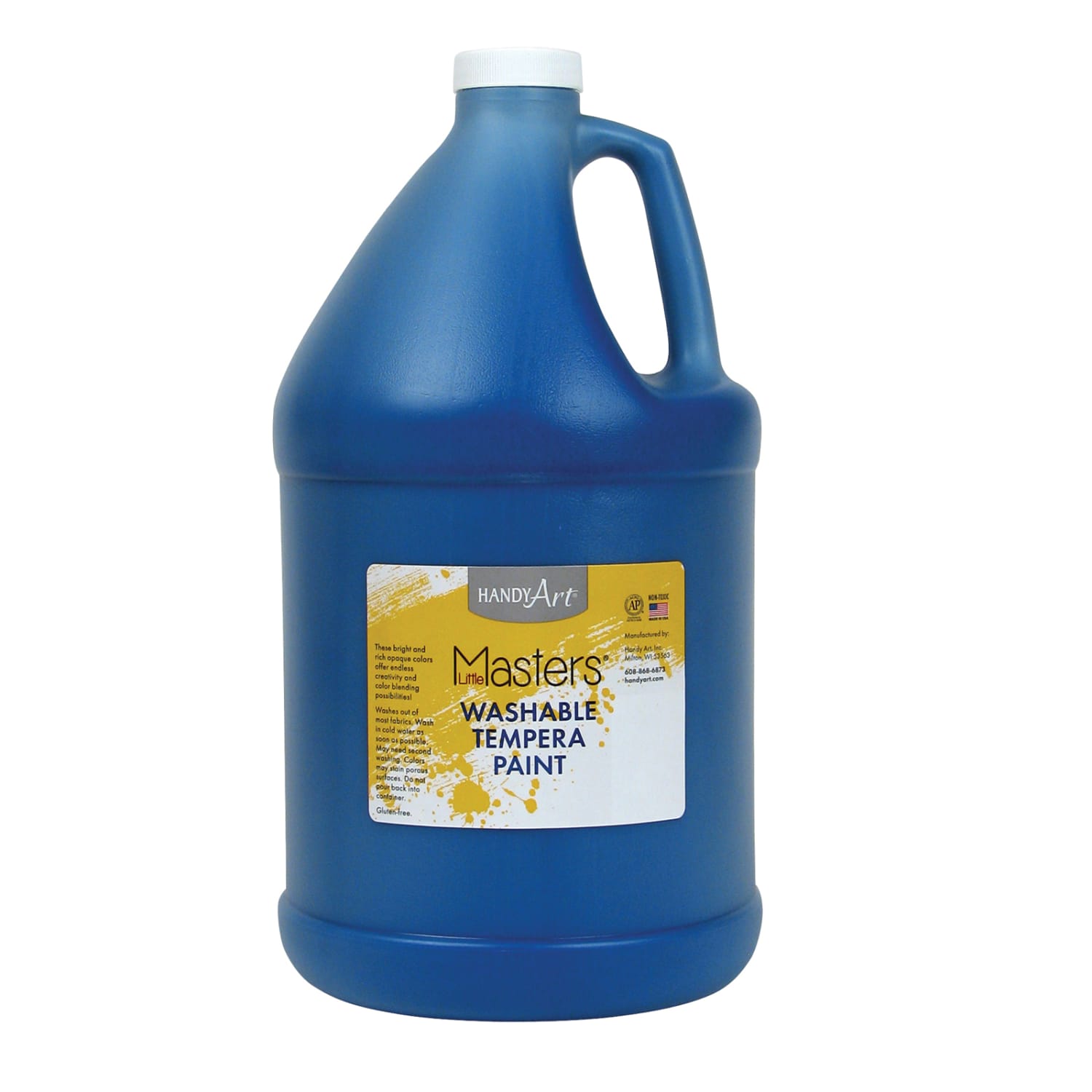 Little Masters Washable Tempera Paint, 128 Oz, Blue, Pack Of 2 - Image 3