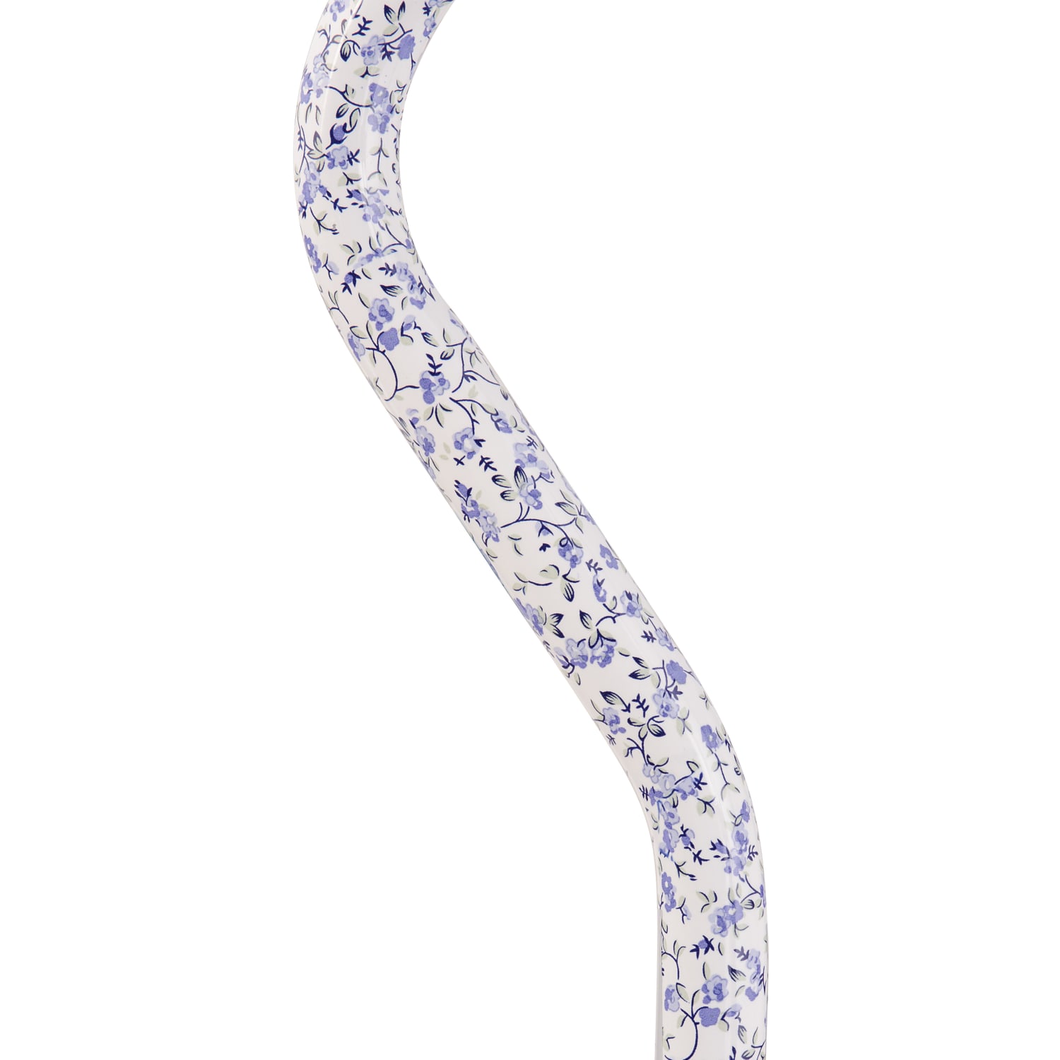 DMI Designer Adjustable Offset-Handle Aluminum Cane, 39in, Tiny Flowers - Image 4