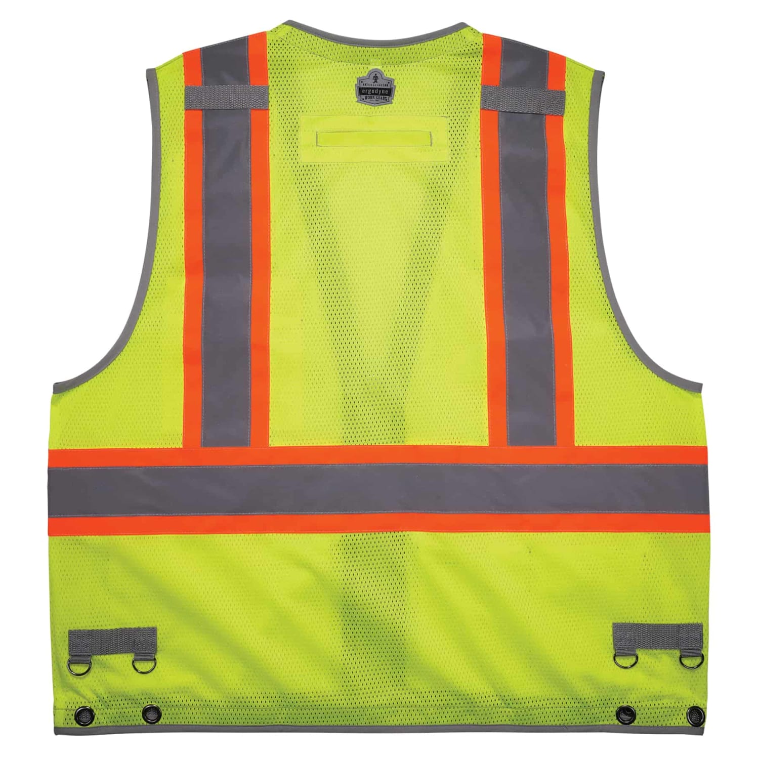 Ergodyne GloWear 8231TV Hi-Vis Tool Tethering Safety Vest, Type R, Class 2, Small/Medium, Lime - Image 3