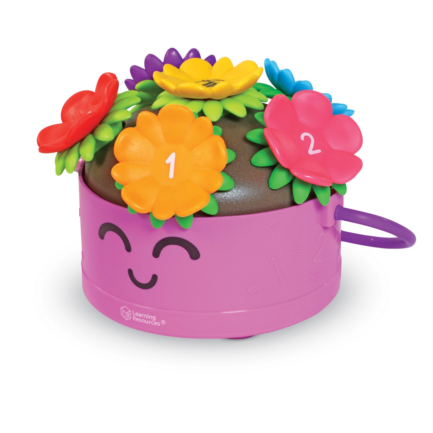 Learning Resources Poppy The Count & Stack Flower Pot - Image 5