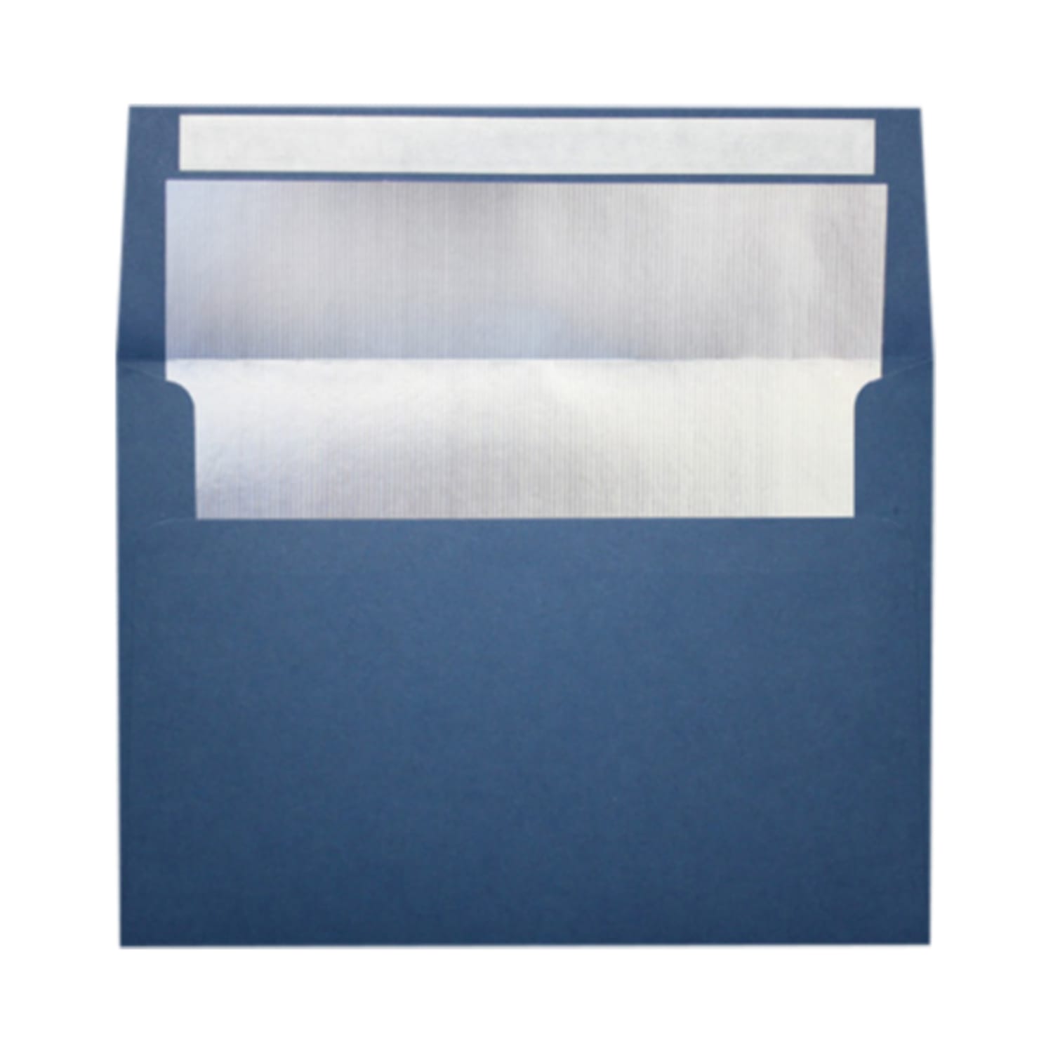 LUX Invitation Envelopes, A7, Peel & Stick Closure, Navy/Silver, Pack Of 50 - Image 3