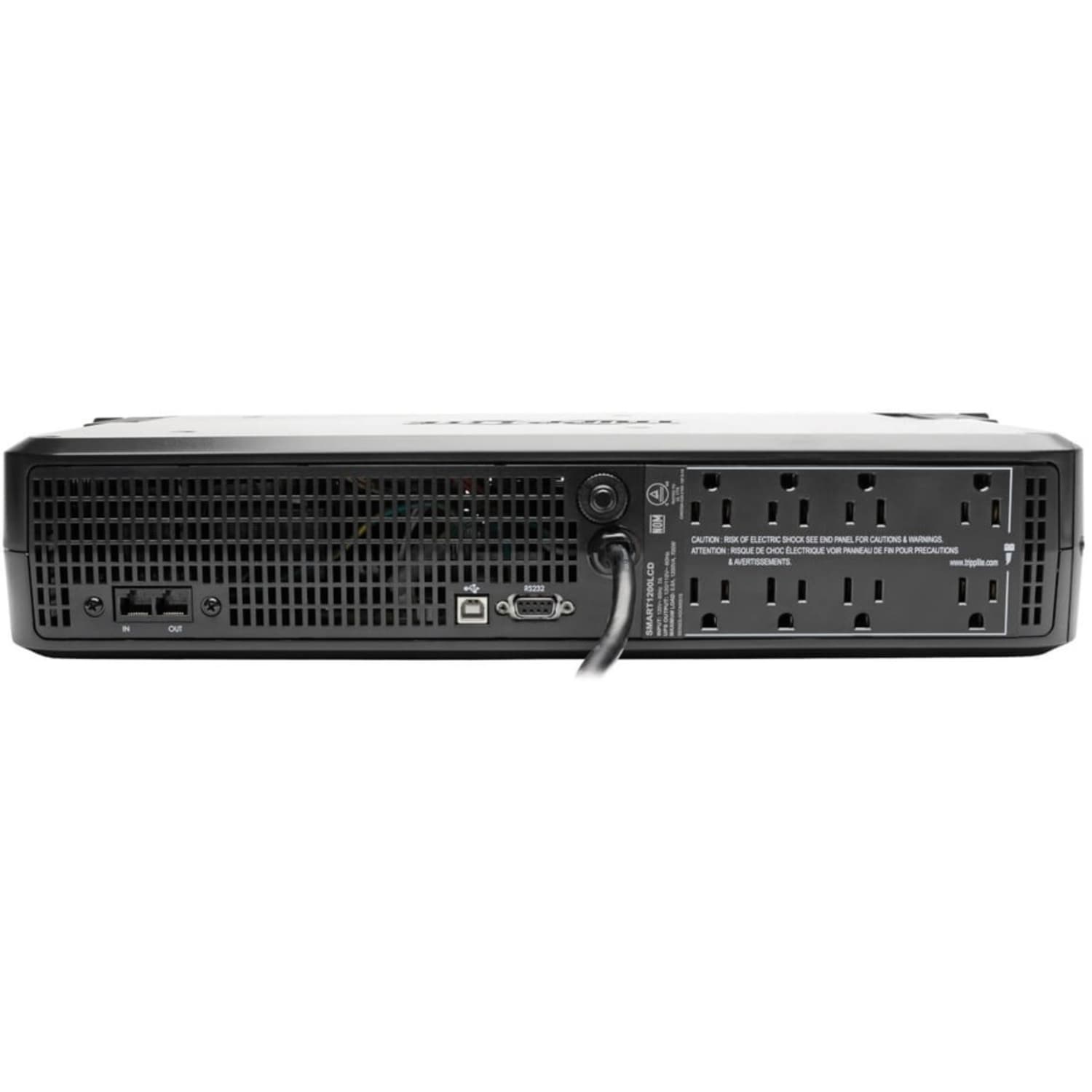Eaton Tripp Lite Series UPS Smart 1200VA 700W Rackmount Tower Battery Back Up LCD AVR 120V USB DB9 RJ45 - SMART1200LCD - Image 4