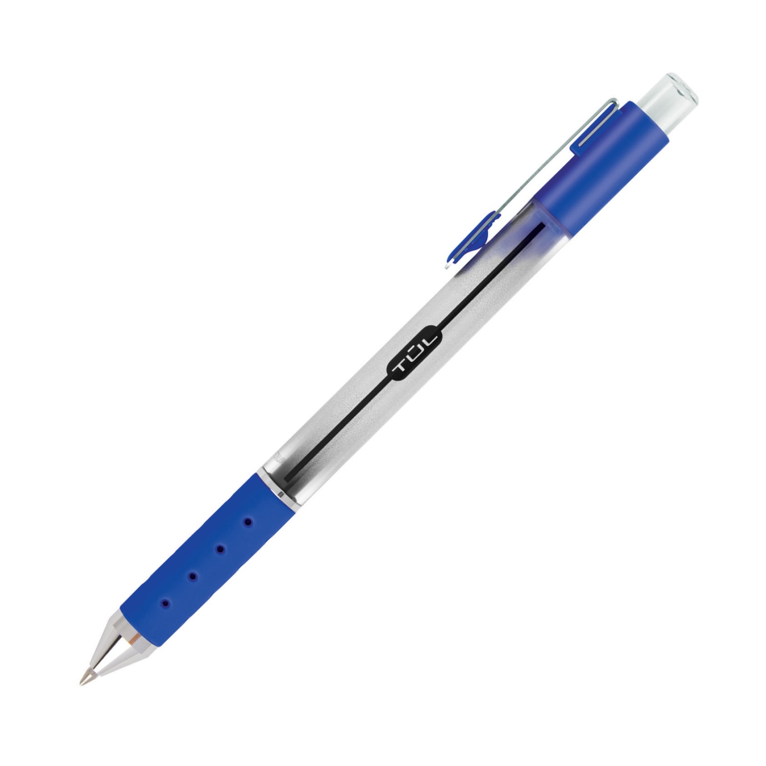 TUL Retractable Gel Pens Needle Point 05 mm Gray Barrel Assorted Bright Ink Colors Pack Of 8 PopularChairscom