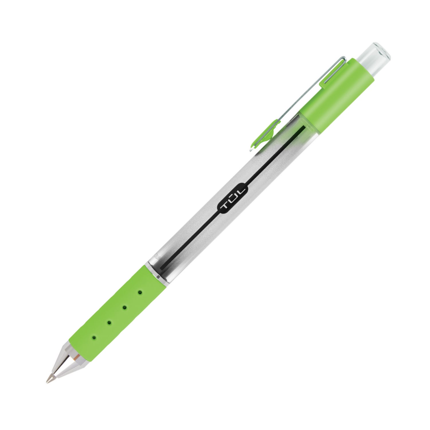 TUL Retractable Gel Pens Needle Point 05 mm Gray Barrel Assorted Bright Ink Colors Pack Of 8 PopularChairscom
