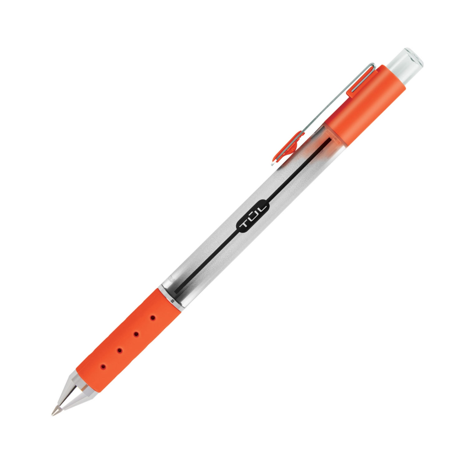 TUL Retractable Gel Pens Needle Point 05 mm Gray Barrel Assorted Bright Ink Colors Pack Of 8 PopularChairscom