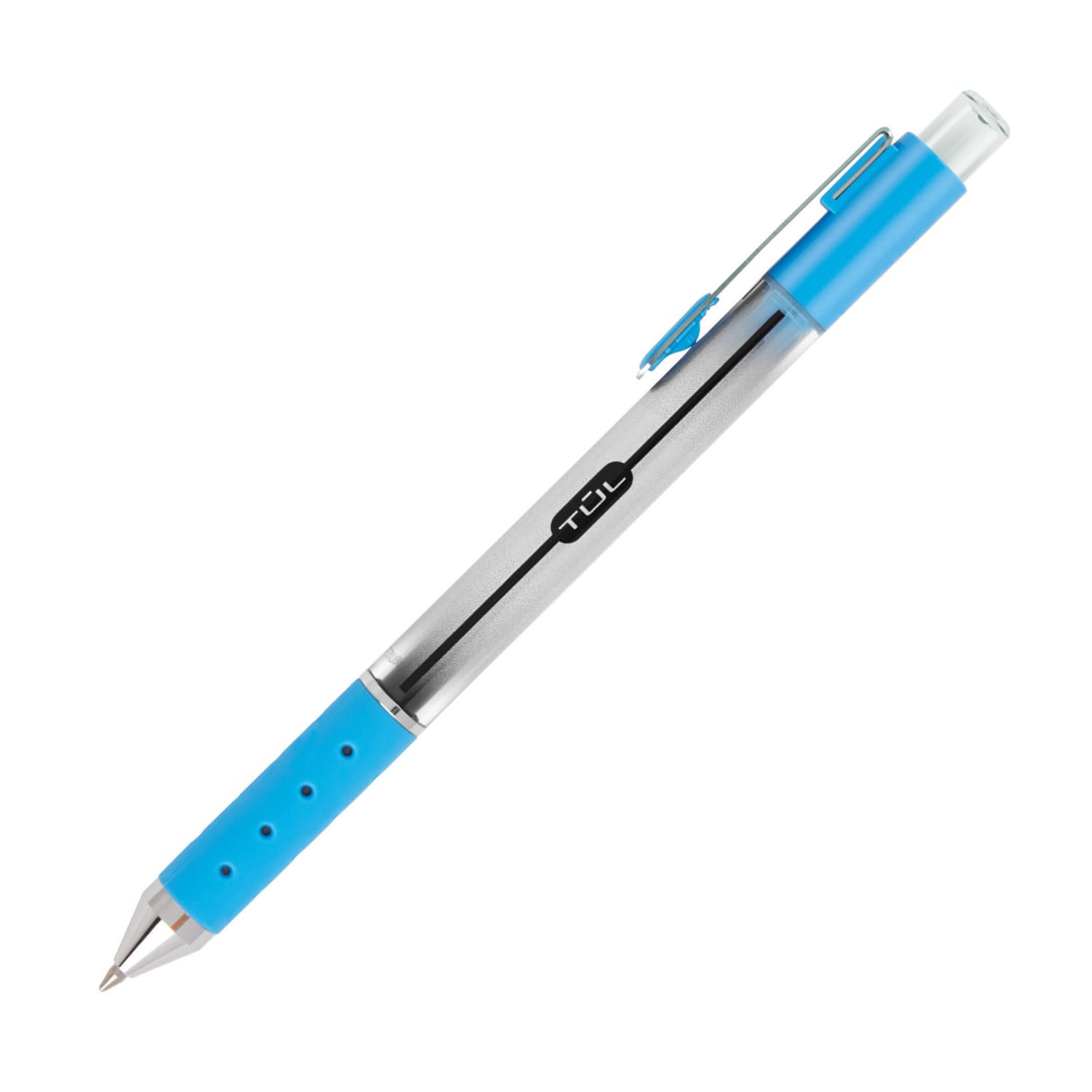 TUL Retractable Gel Pens Needle Point 05 mm Gray Barrel Assorted Bright Ink Colors Pack Of 8 PopularChairscom