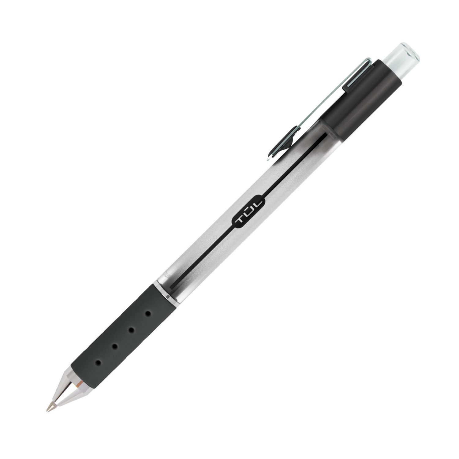 TUL Retractable Gel Pens Needle Point 05 mm Gray Barrel Assorted Bright Ink Colors Pack Of 8 PopularChairscom