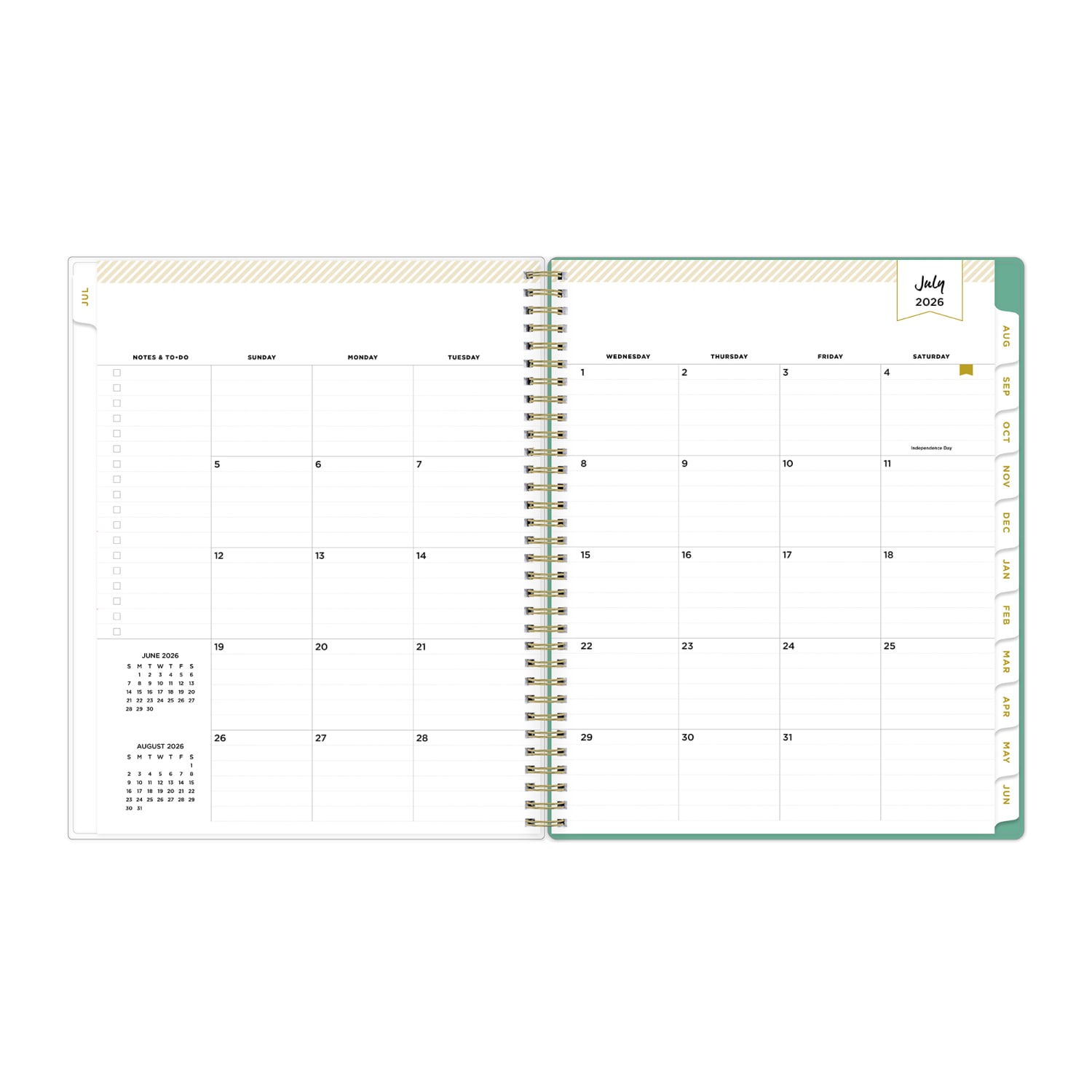 Planning Calendar DD Palms Frosted PP 8.5x11 AY26-27 W/M - Image 4