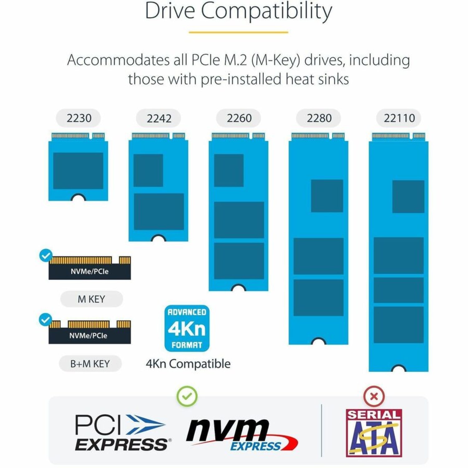 StarTech.com 1:1 M.2 NVMe Drive Duplicator, 90GBpm Standalone M.2 SSD Cloner/Copier, USB-C 3.2 20Gbps M.2 Dual-Bay Drive Docking Station - Image 6