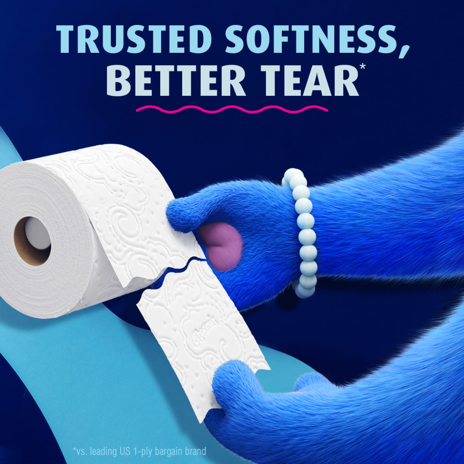 Charmin Ultra Soft 2-Ply Mega Roll Toilet Paper, 4in x 4in, White, 224 Sheets Per Roll, Pack Of 18 Rolls - Image 5