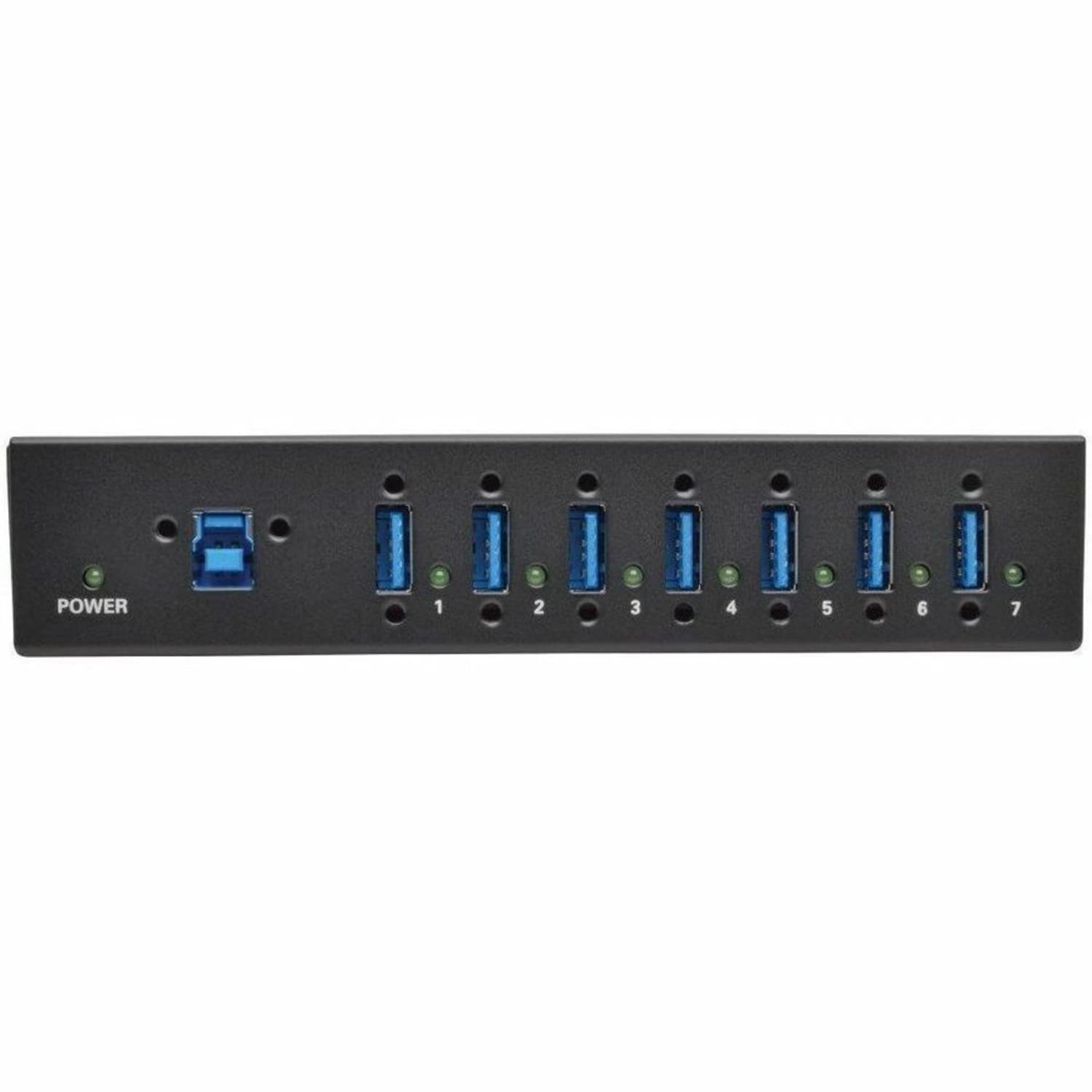 Eaton Tripp Lite series 7-Port USB 3.0 Hub SuperSpeed with Dedicated 2A USB Charging iPad Tablet Metal - U360007IND - Image 5