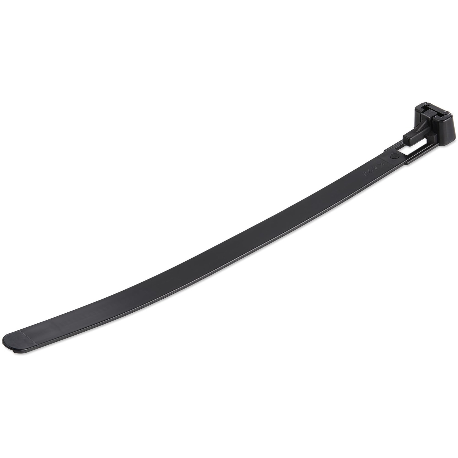 StarTech.com 100 Pack 6in Reusable Cable Ties - Black Medium Releasable Nylon/Plastic Zip Ties Resealable Adjustable Network Cable Wraps UL