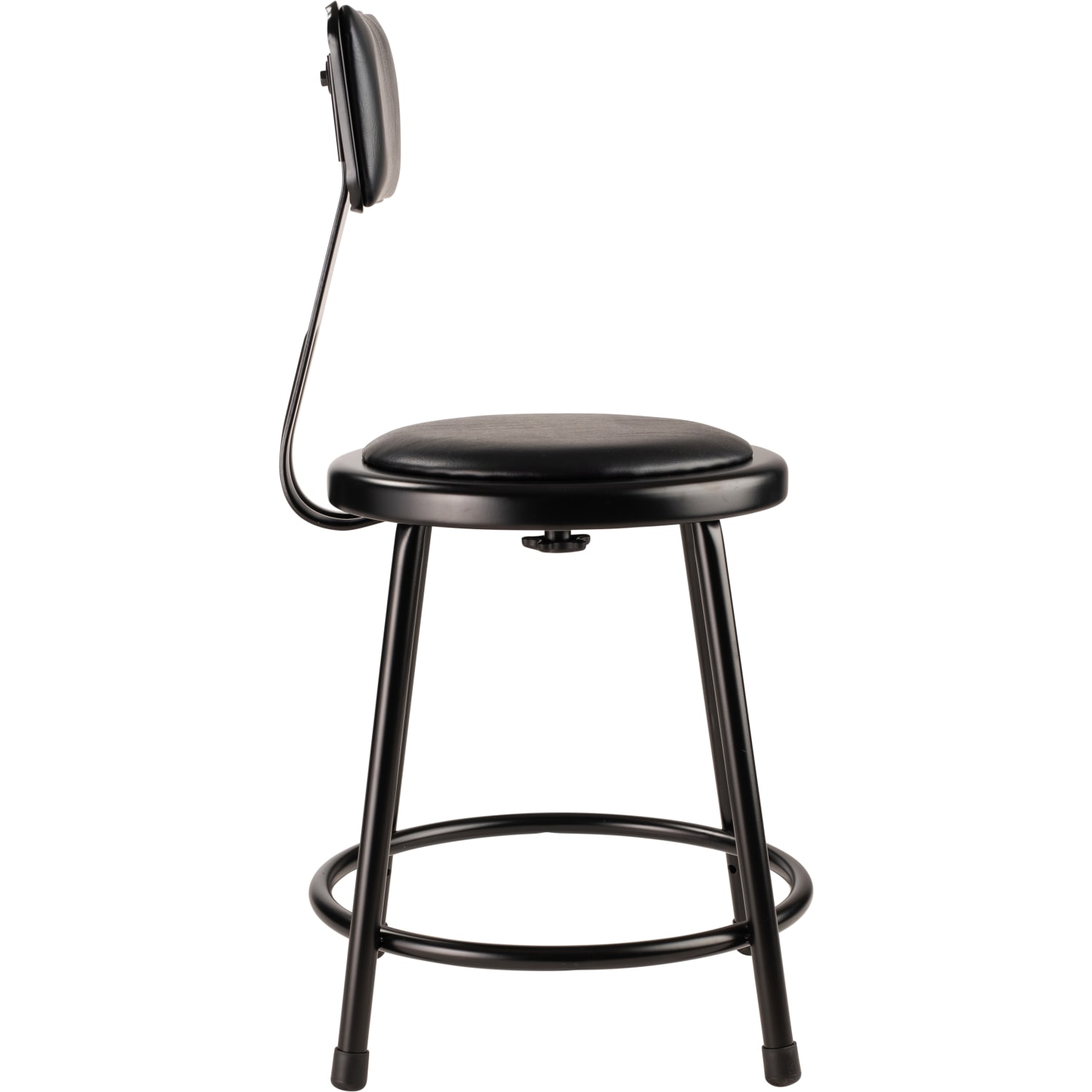 National Public Seating Hardboard Task Stool Gray SeatGray Frame PopularChairscom