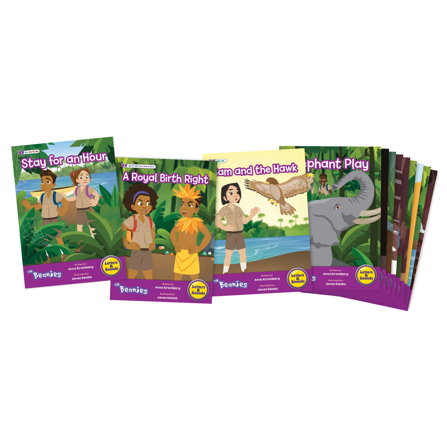 Beanstalk Books The Beanies Hi-Lo Diversity Decodables Phase 5 Books - Image 4
