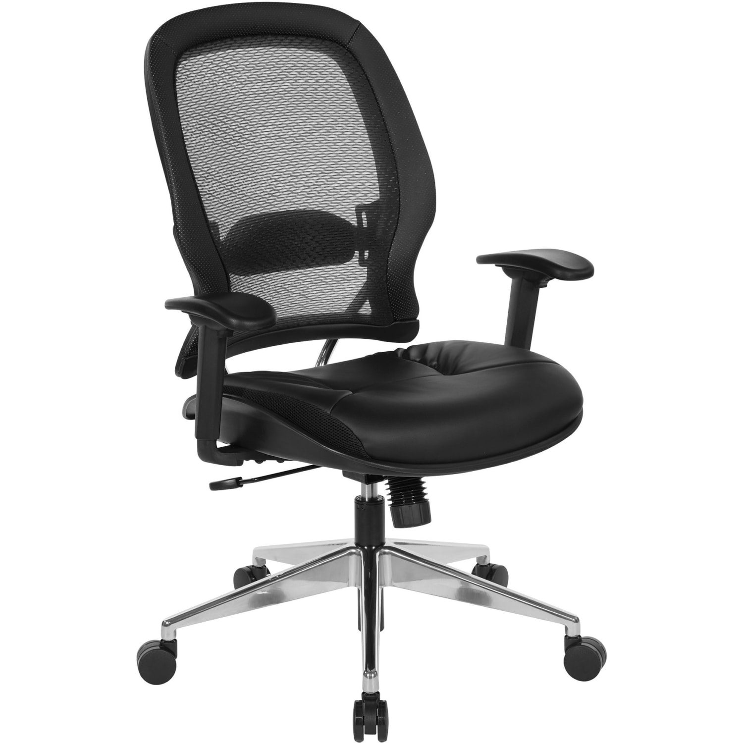 Office Star Space Seating Ergonomic Mesh HighBack Chair BlackSilver PopularChairscom Office Star Space Seating Ergonomic Mesh High Back Chair BlackSilver PopularChairscom