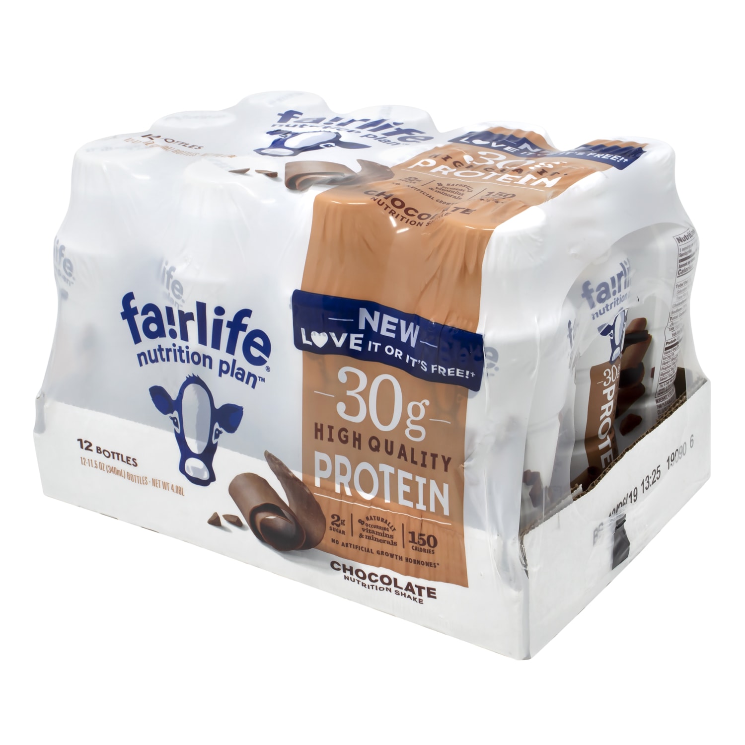 FAIRLIFE High-Protein Chocolate Nutrition Shakes, 11.5 Oz, Pack Of 12 Shakes - Image 4
