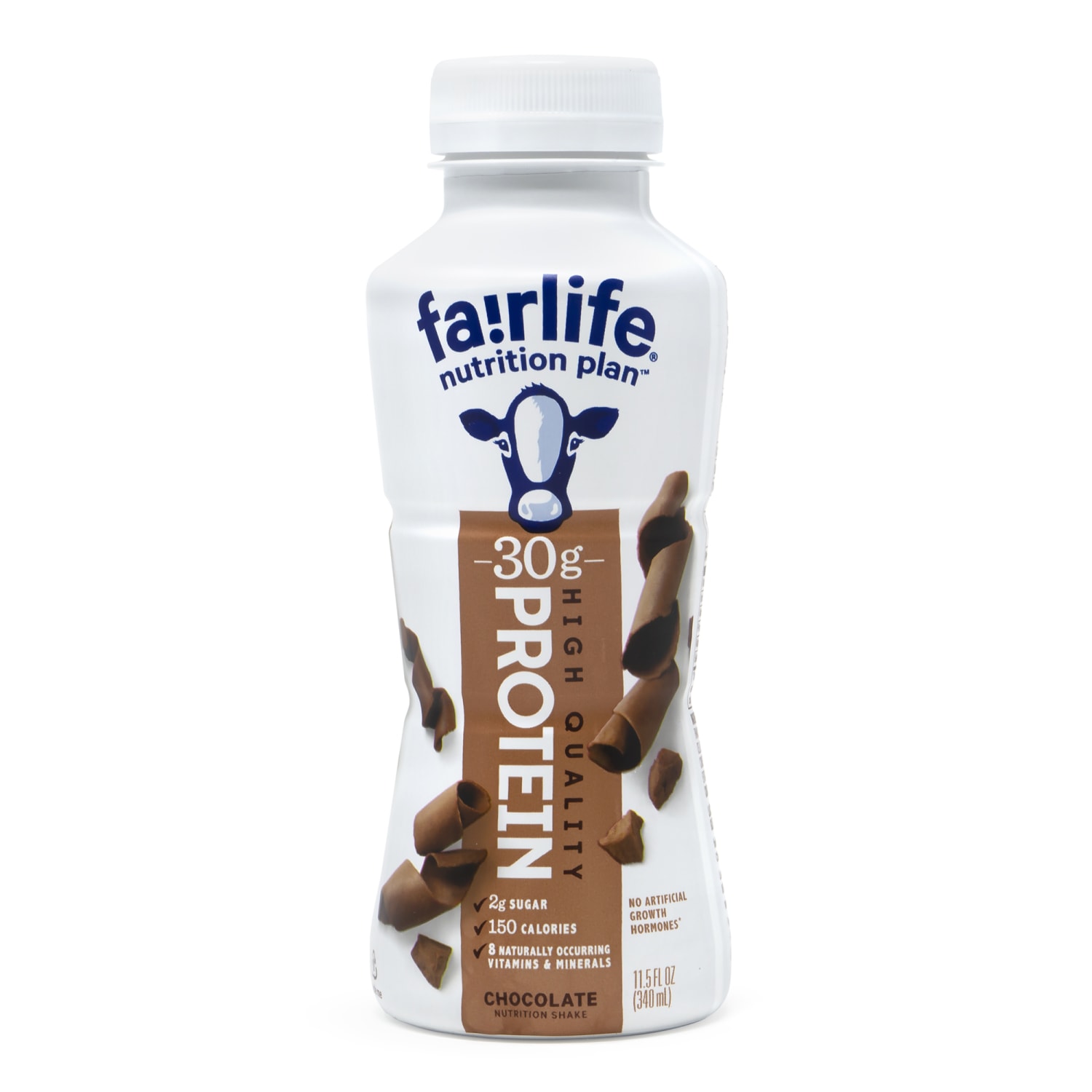 FAIRLIFE High-Protein Chocolate Nutrition Shakes, 11.5 Oz, Pack Of 12 Shakes - Image 6